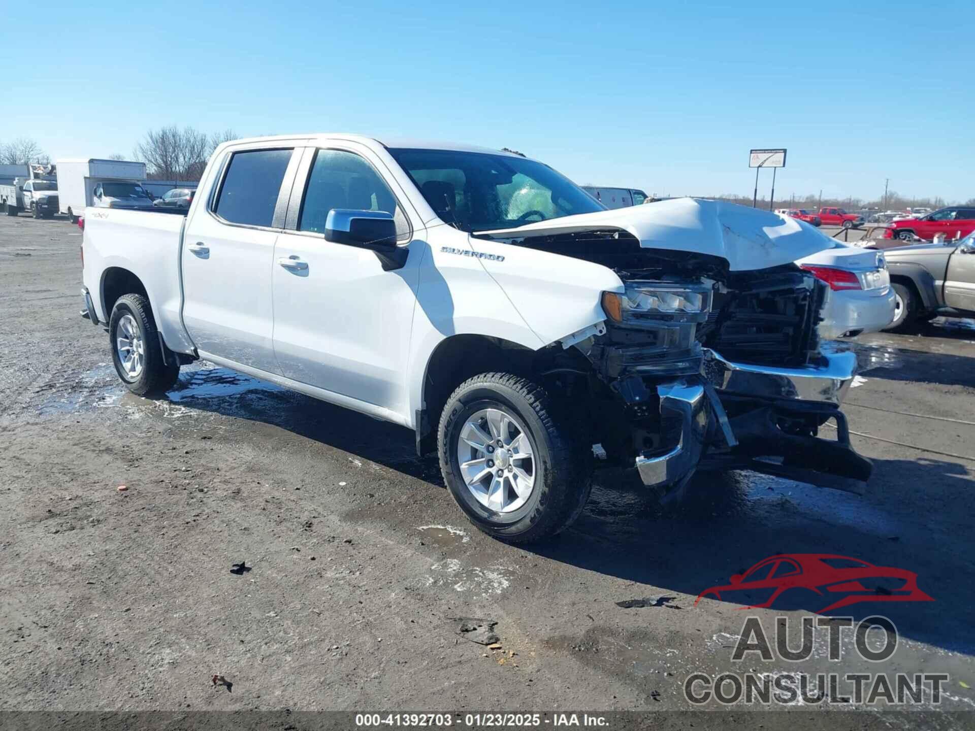 CHEVROLET SILVERADO 1500 2021 - 1GCUYDED2MZ377265