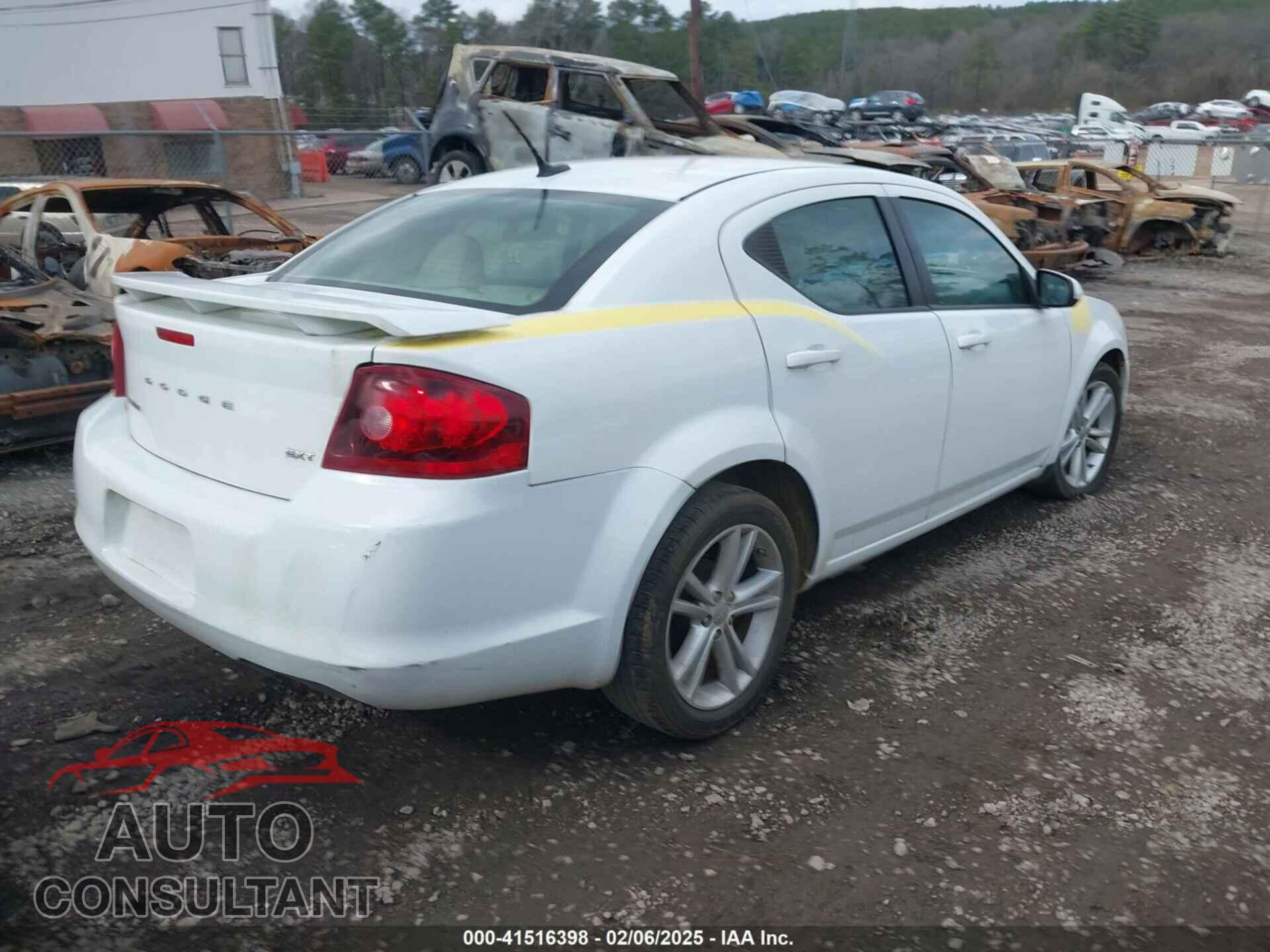 DODGE AVENGER 2013 - 1C3CDZCG1DN730740