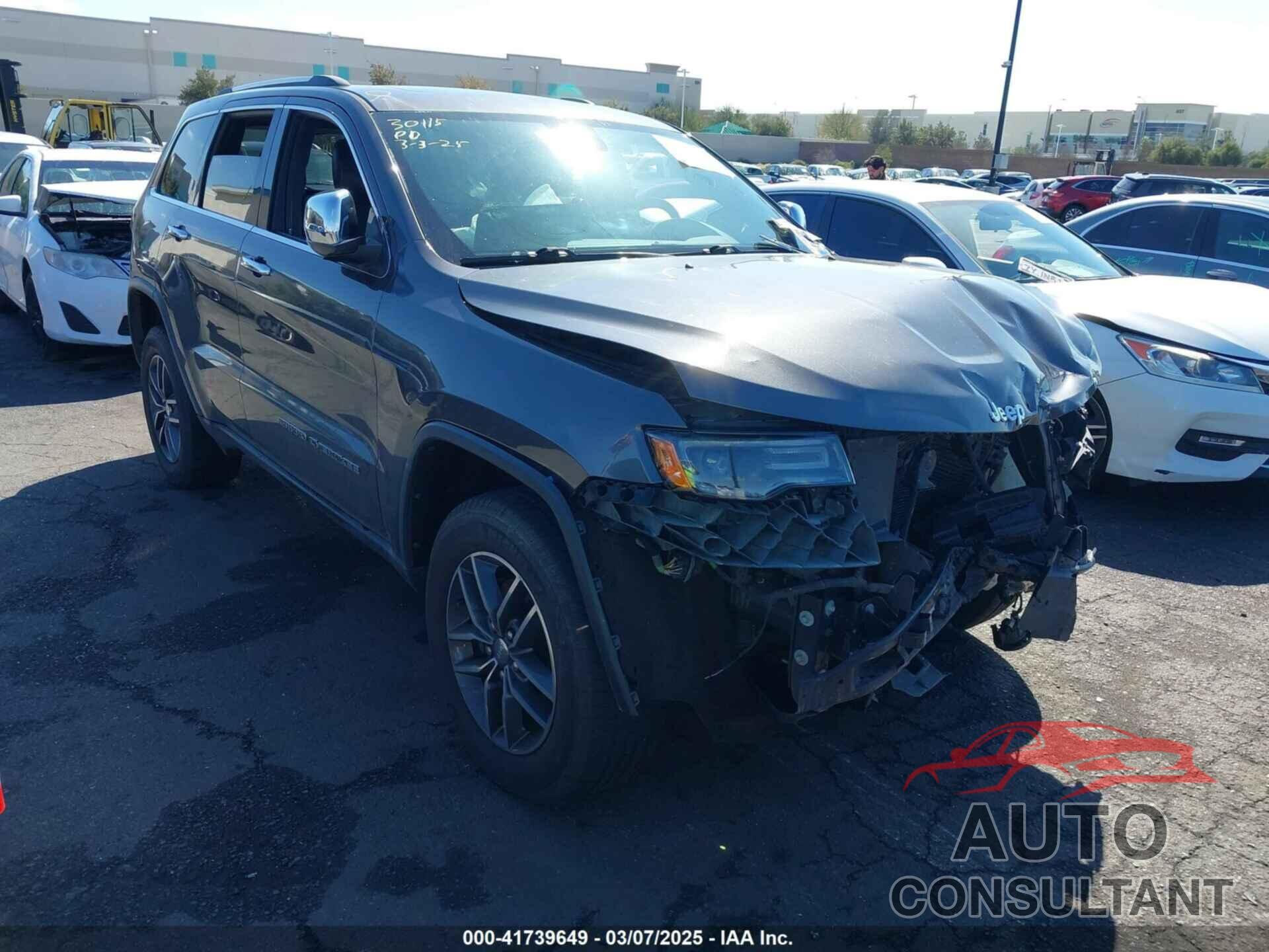 JEEP GRAND CHEROKEE 2017 - 1C4RJFBG7HC733612