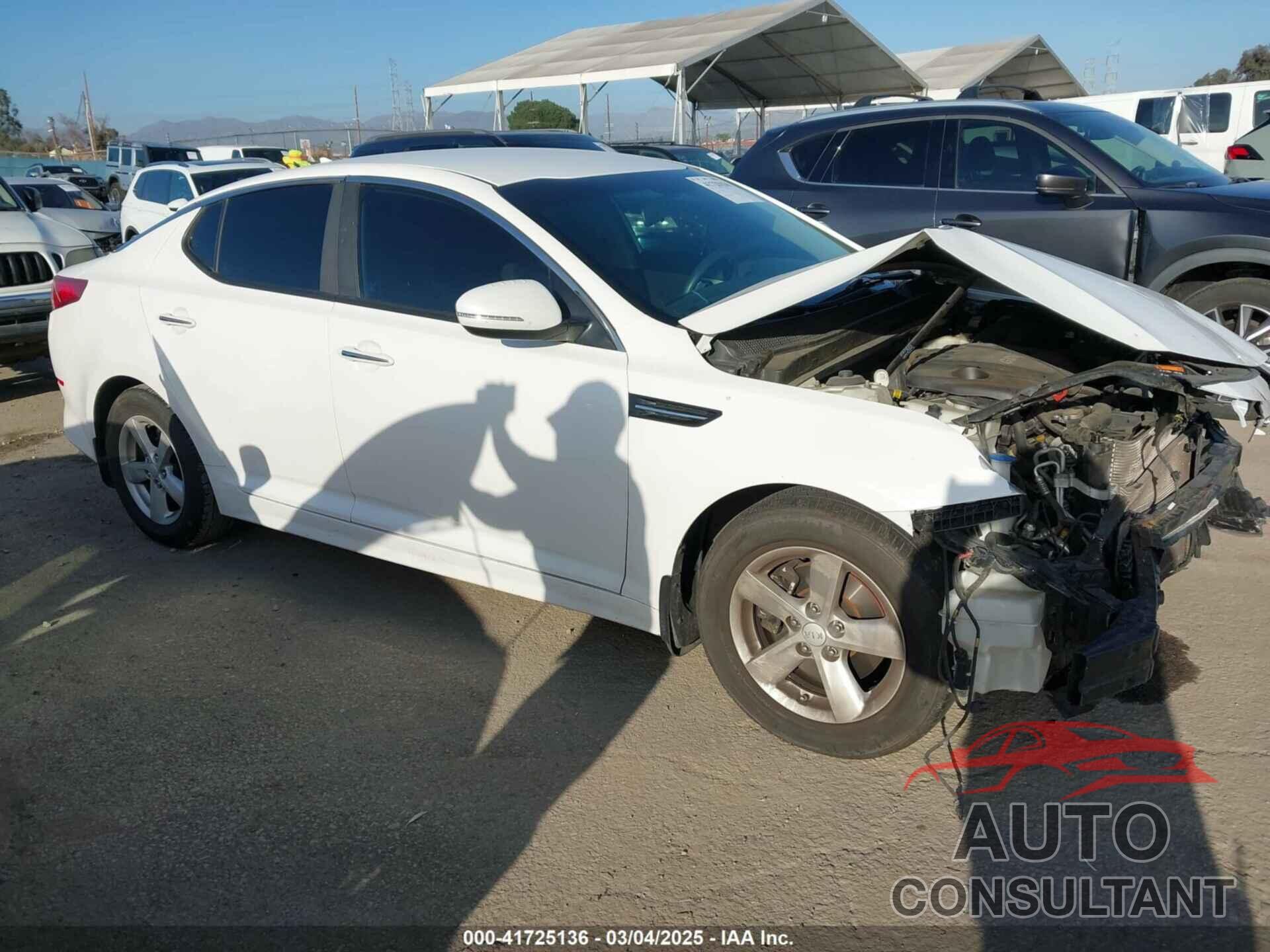 KIA OPTIMA 2015 - KNAGM4A75F5650487