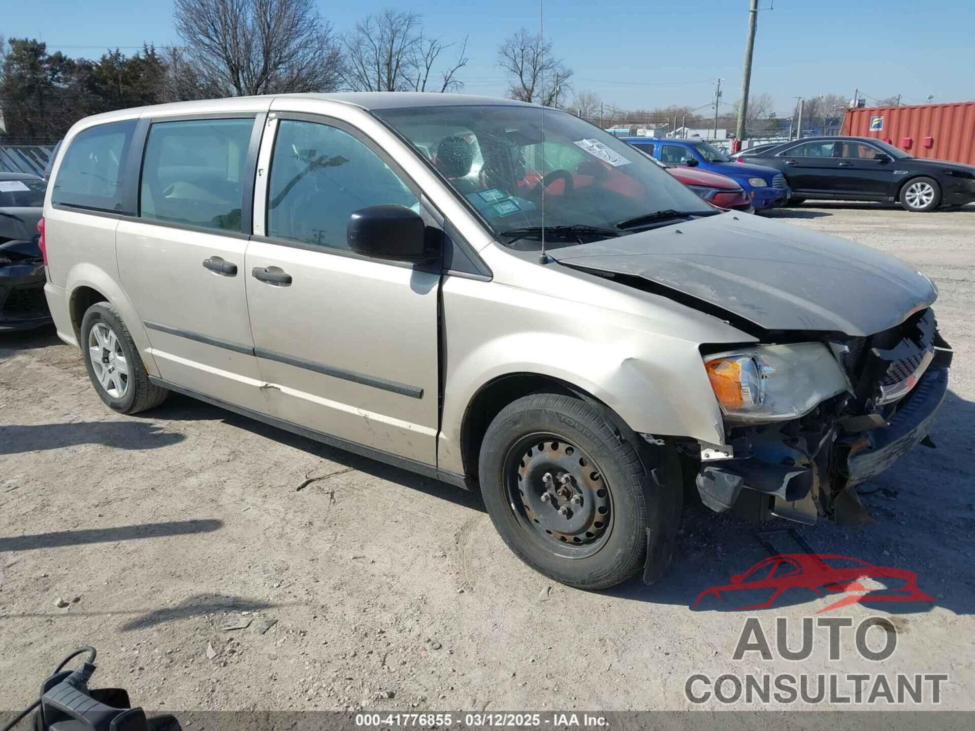 DODGE GRAND CARAVAN 2013 - 2C4RDGBG9DR680782