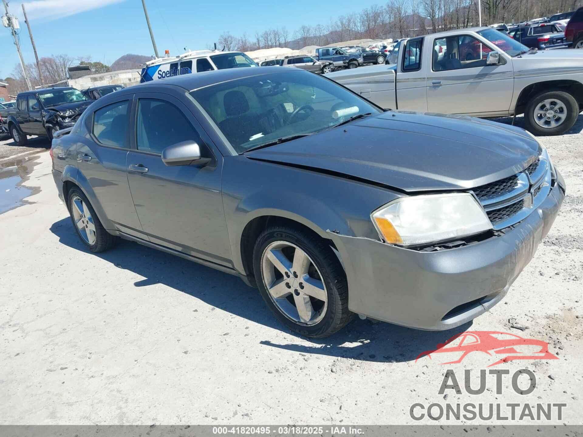 DODGE AVENGER 2012 - 1C3CDZEG9CN329514