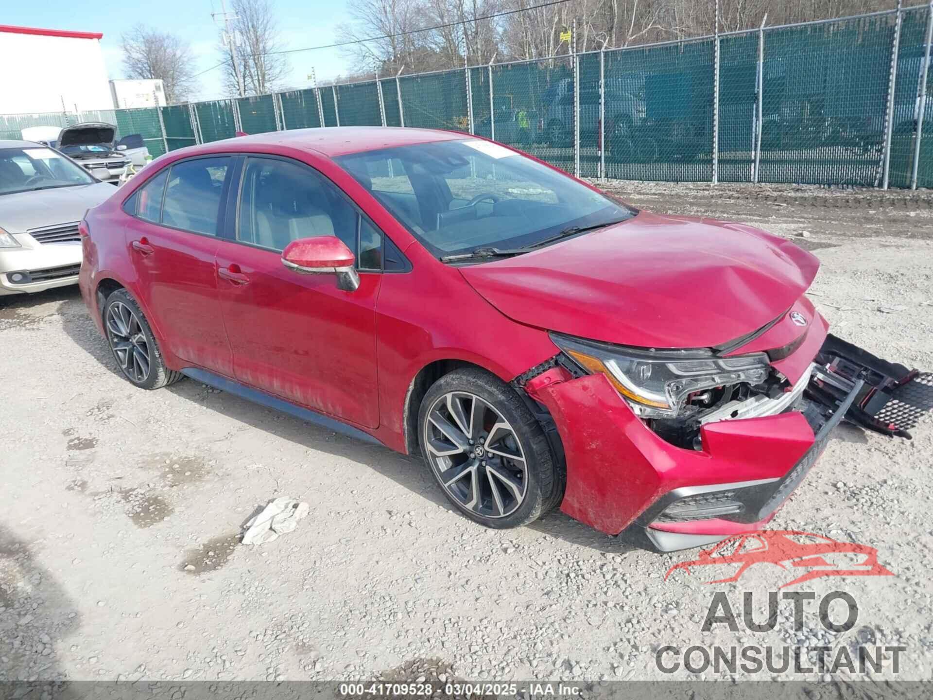 TOYOTA COROLLA 2021 - JTDS4MCE4MJ063503