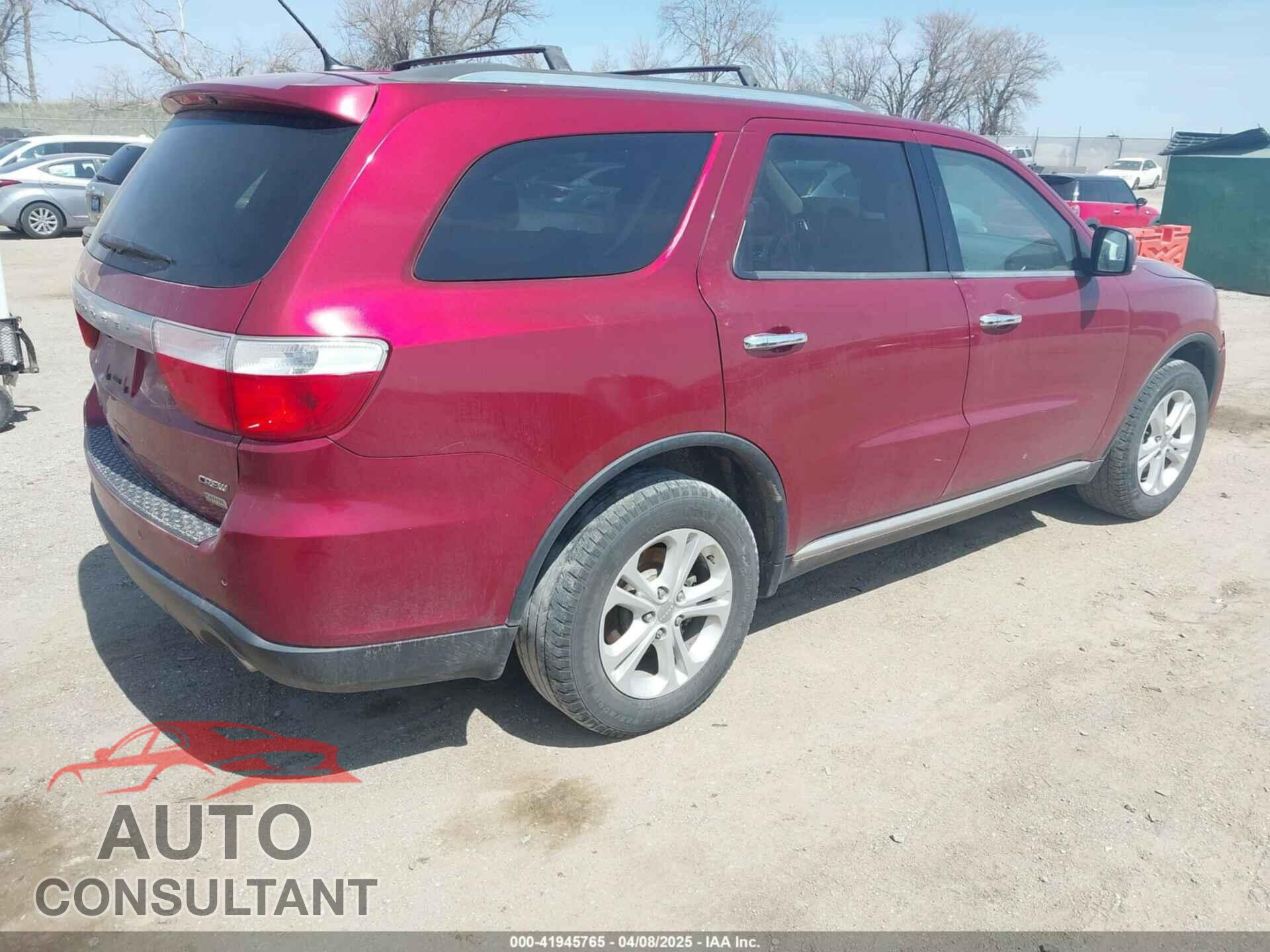 DODGE DURANGO 2013 - 1C4RDJDG0DC686585