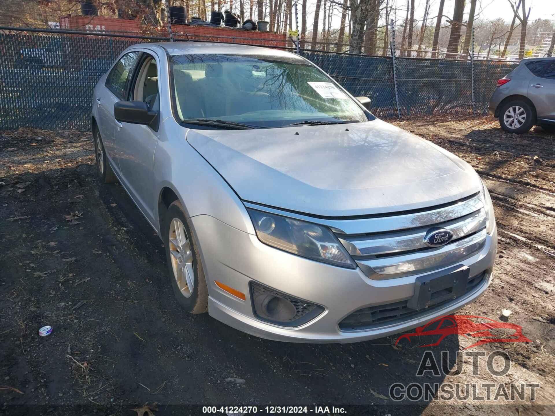 FORD FUSION 2012 - 3FAHP0GA8CR419205