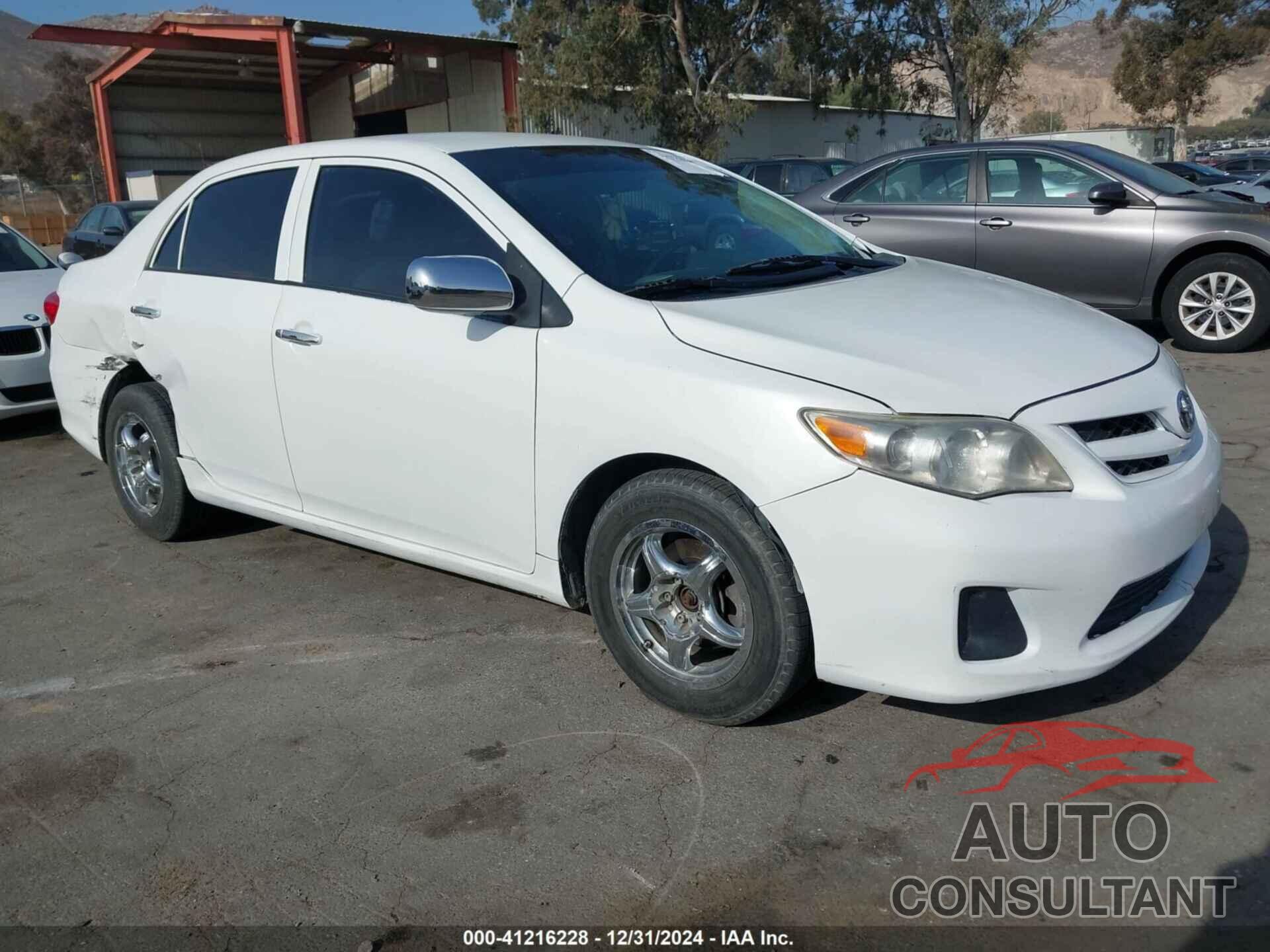 TOYOTA COROLLA 2011 - JTDBU4EE3B9164785