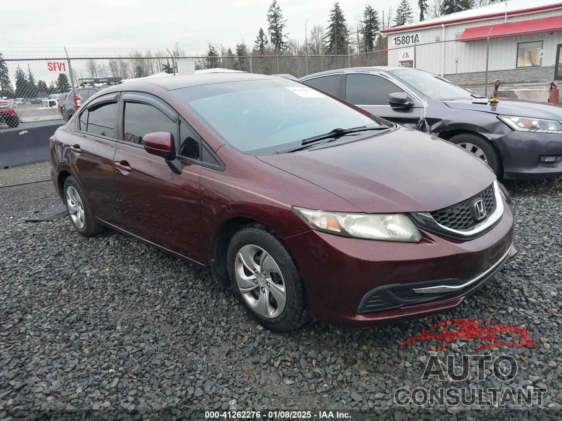 HONDA CIVIC 2014 - 19XFB2F54EE225233