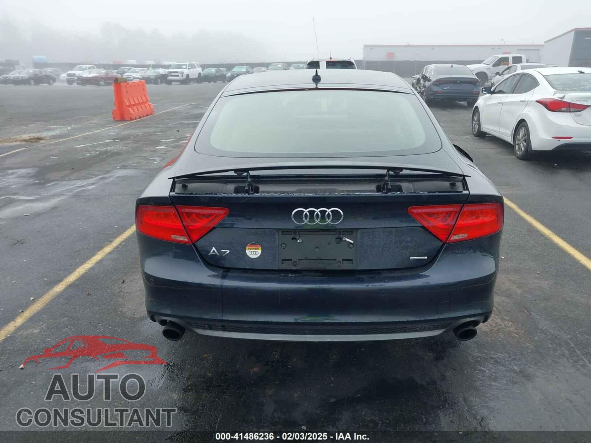 AUDI A7 2012 - WAU2GAFC9CN054347