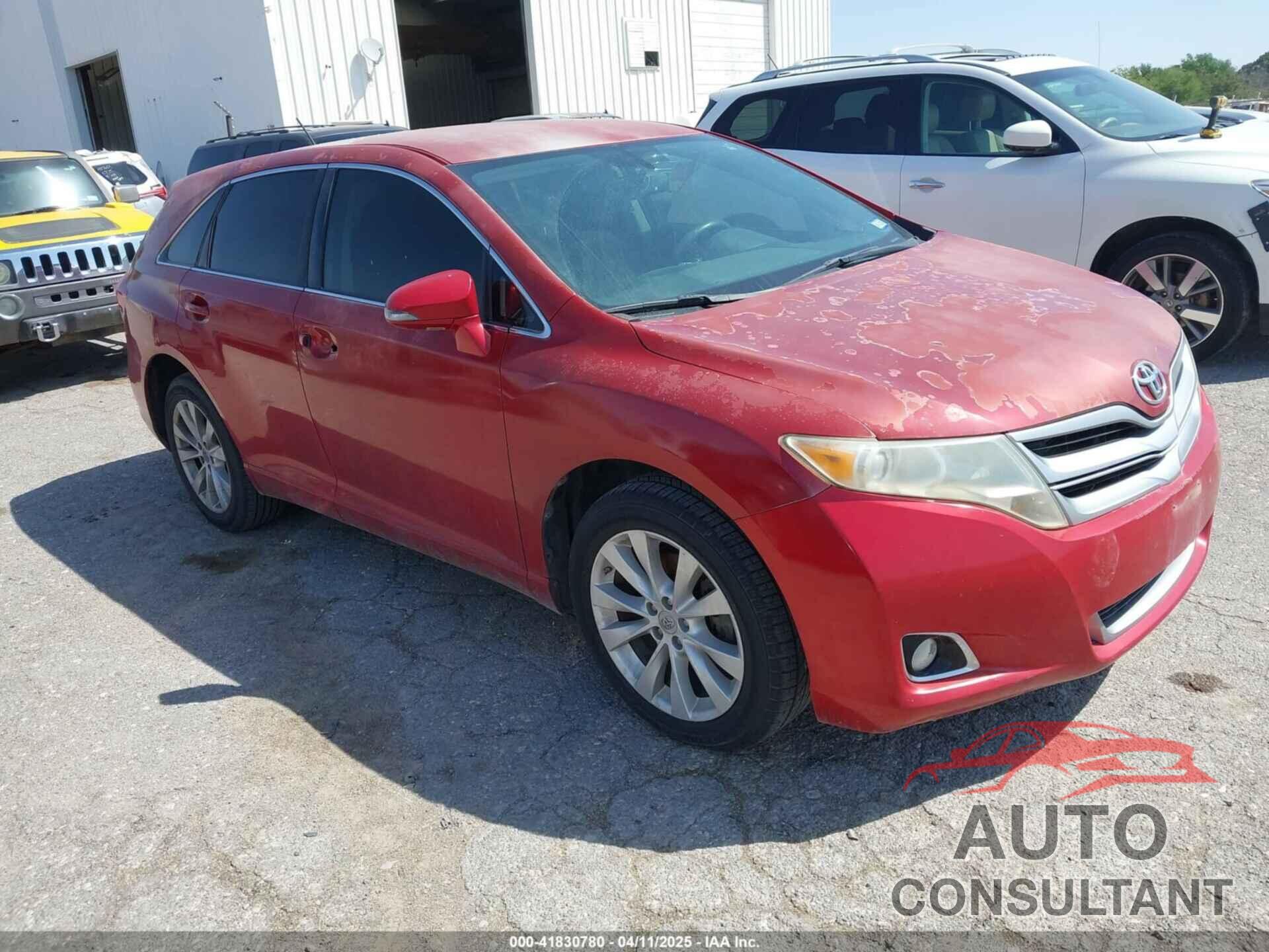 TOYOTA VENZA 2013 - 4T3ZA3BB4DU067237