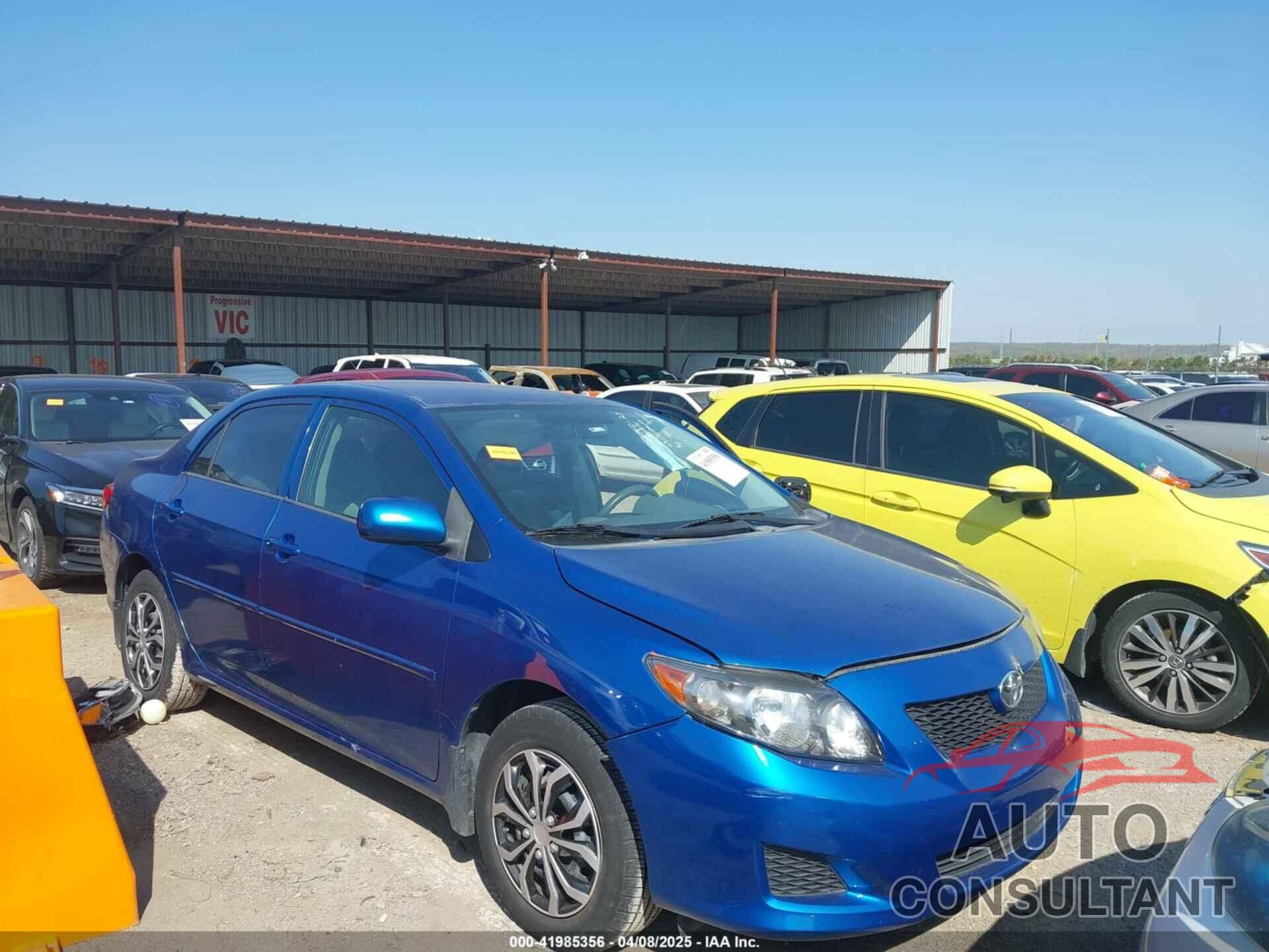 TOYOTA COROLLA 2009 - 1NXBU40E49Z147214