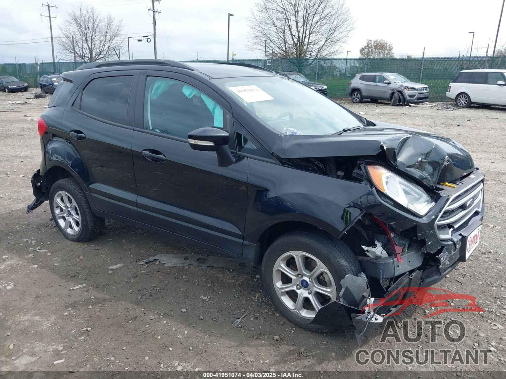 FORD ECOSPORT 2022 - MAJ6S3GL6NC457610