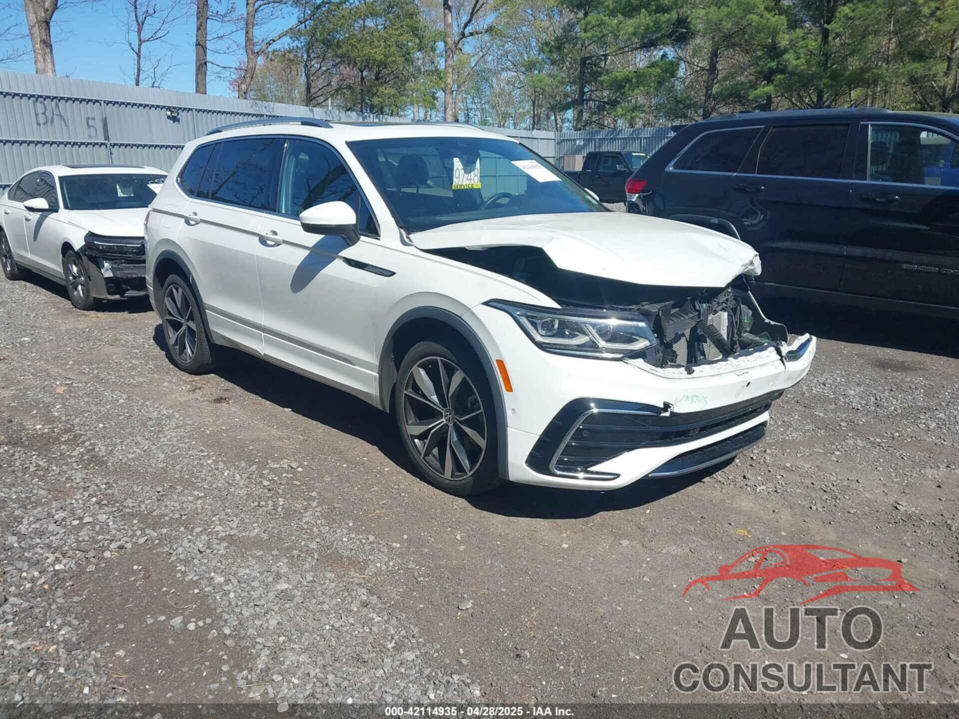 VOLKSWAGEN TIGUAN 2022 - 3VV4B7AX9NM176468