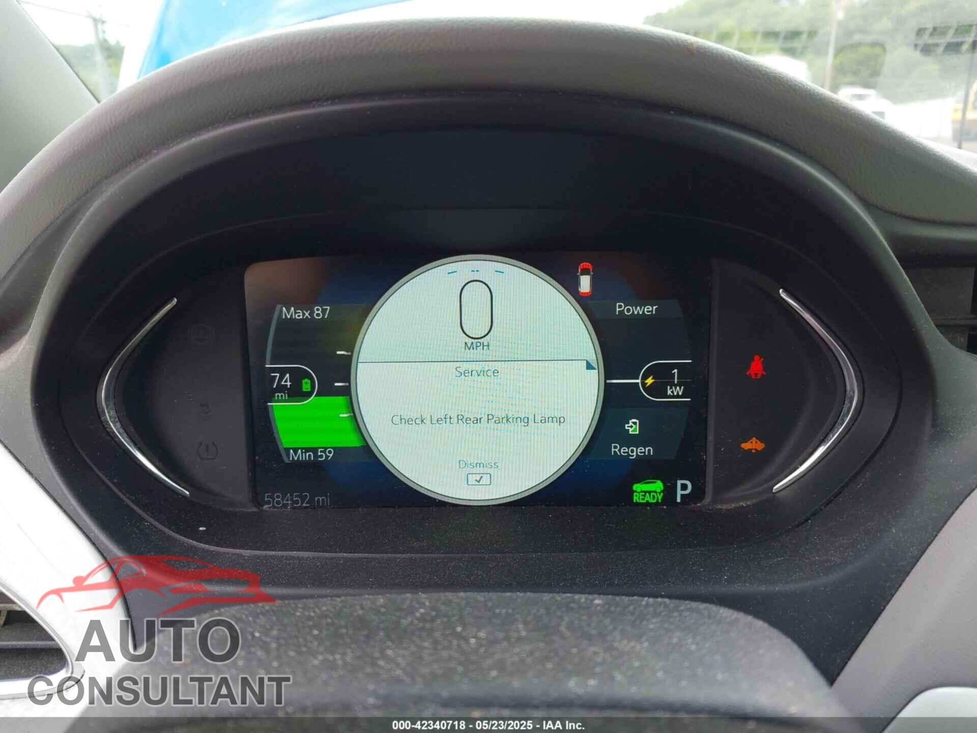 CHEVROLET BOLT EV 2018 - 1G1FX6S00J4119983