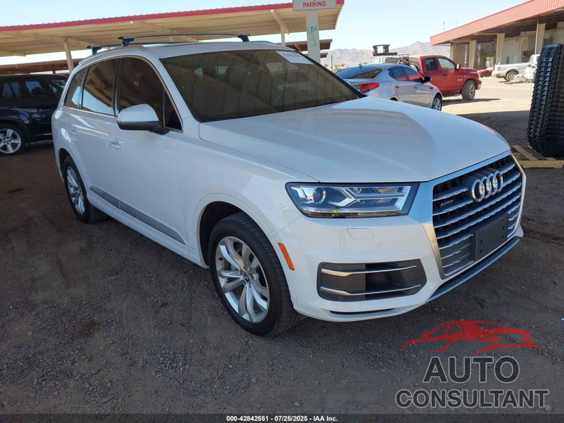 AUDI Q7 2017 - WA1AAAF76HD030713