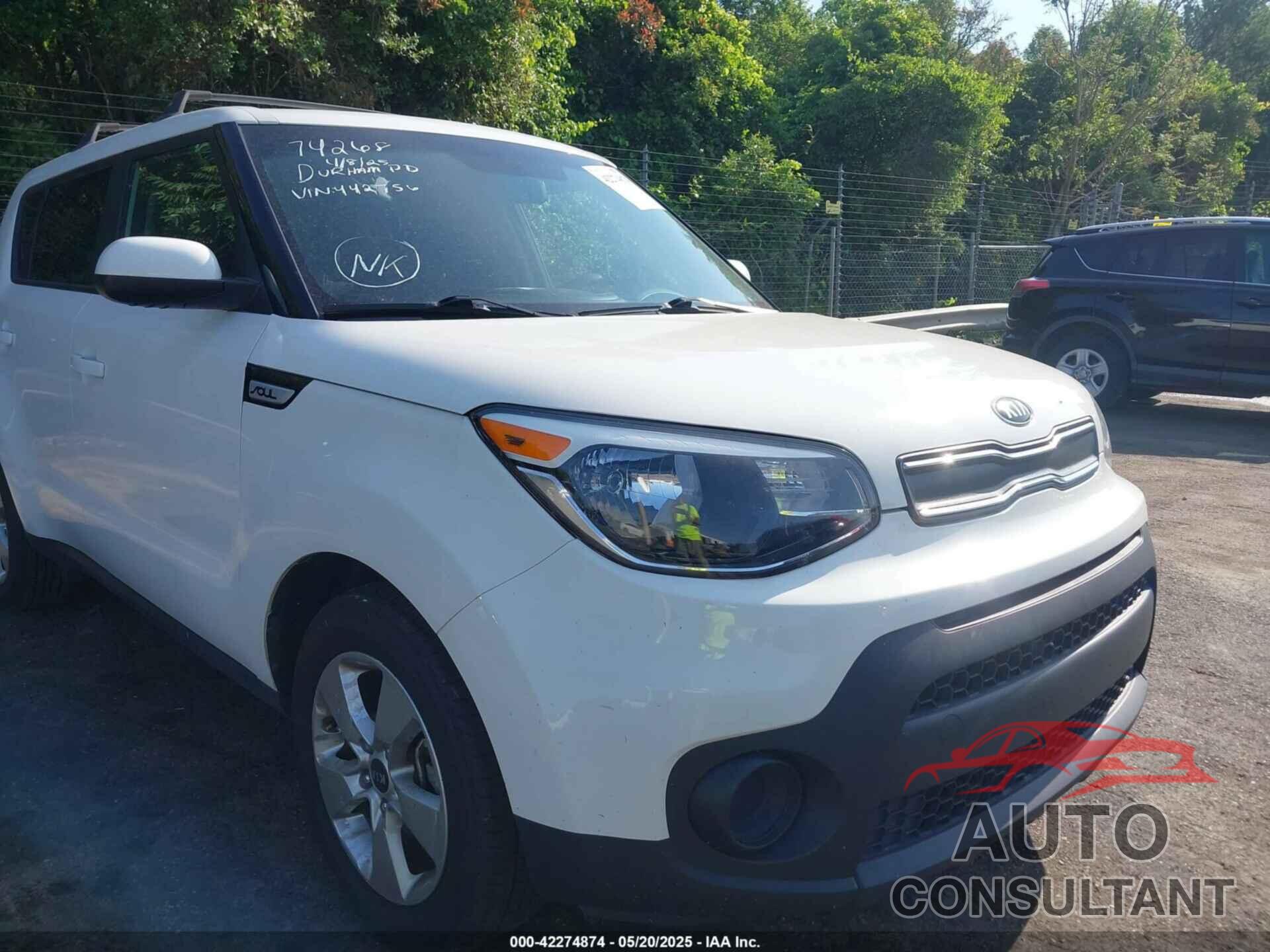 KIA SOUL 2017 - KNDJN2A2XH7442756
