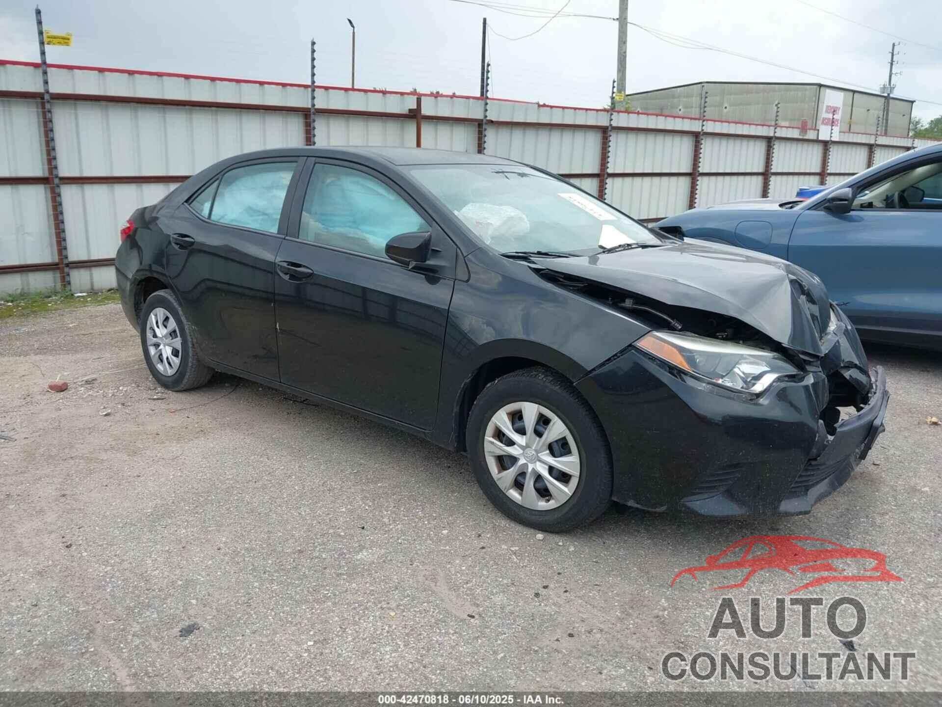 TOYOTA COROLLA 2016 - 5YFBURHE9GP396866
