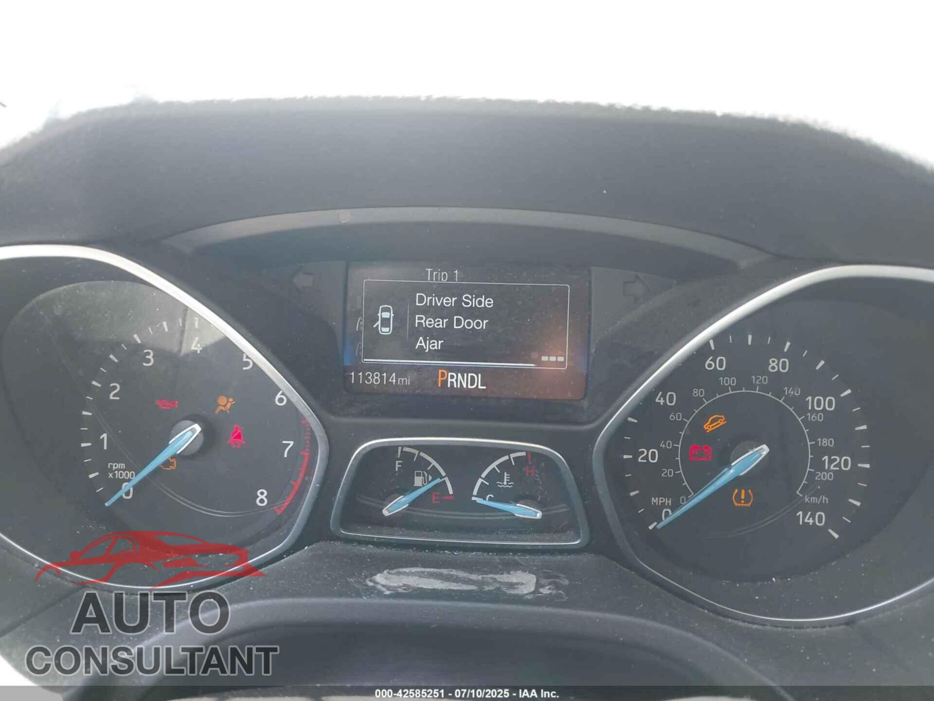 FORD FOCUS 2016 - 1FADP3E25GL384591