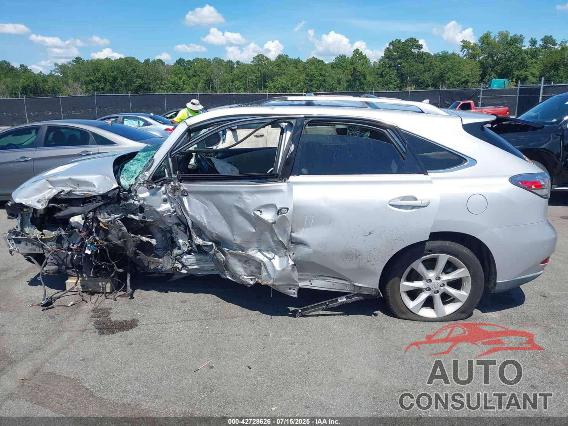 LEXUS RX 350 2010 - 2T2ZK1BA2AC002591