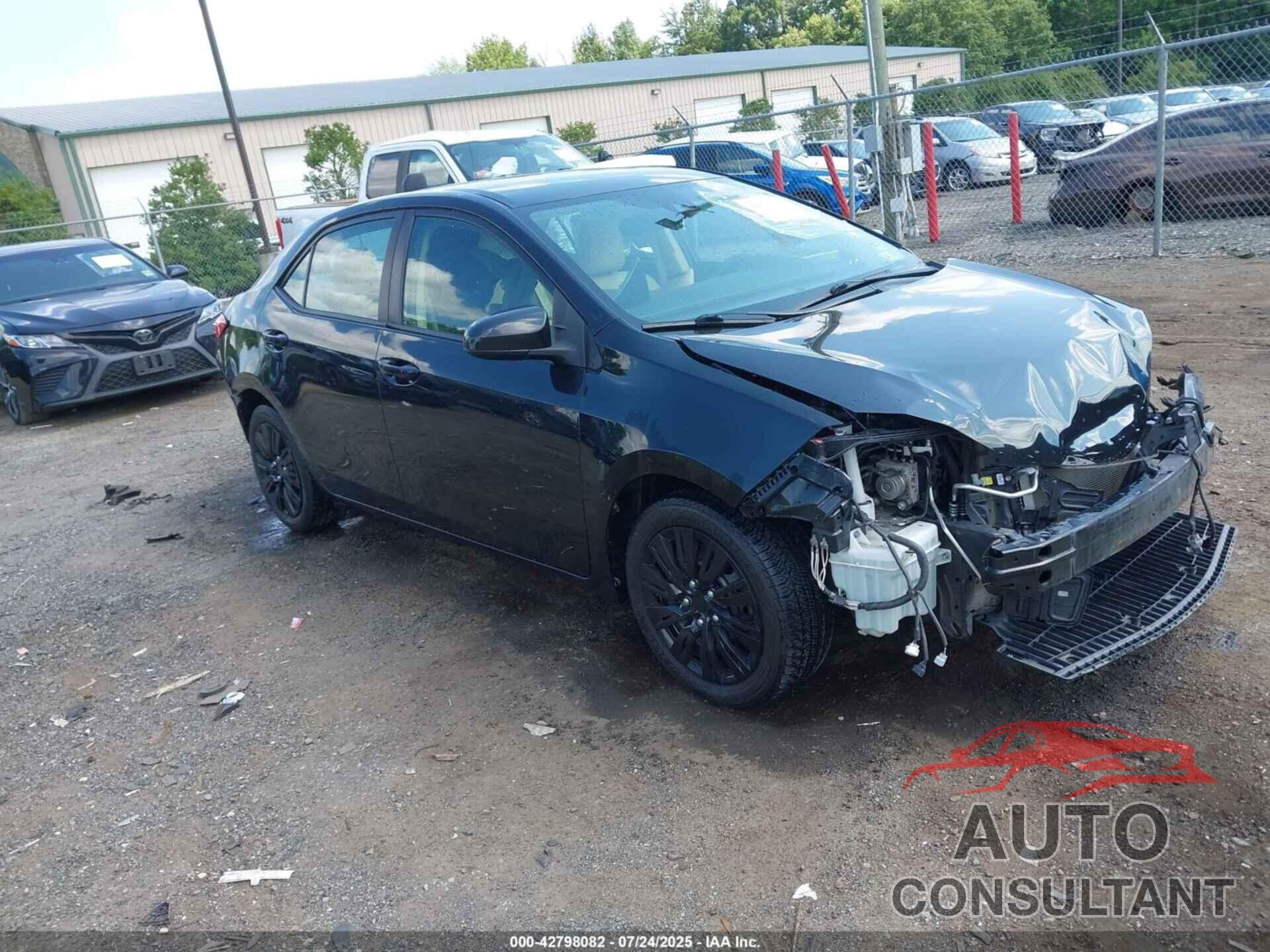 TOYOTA COROLLA 2019 - 2T1BURHE4KC206772