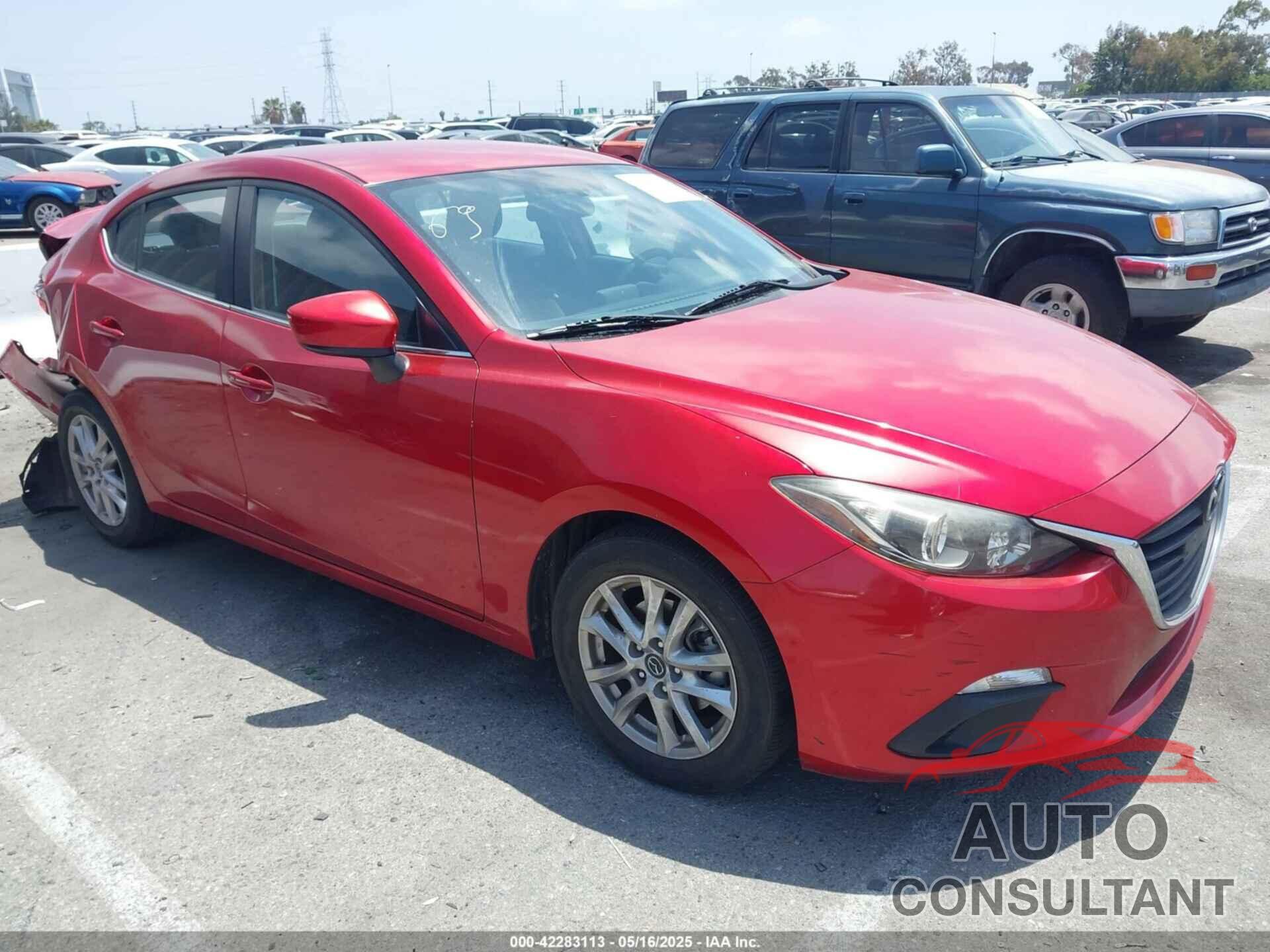 MAZDA MAZDA3 2014 - JM1BM1V71E1128614