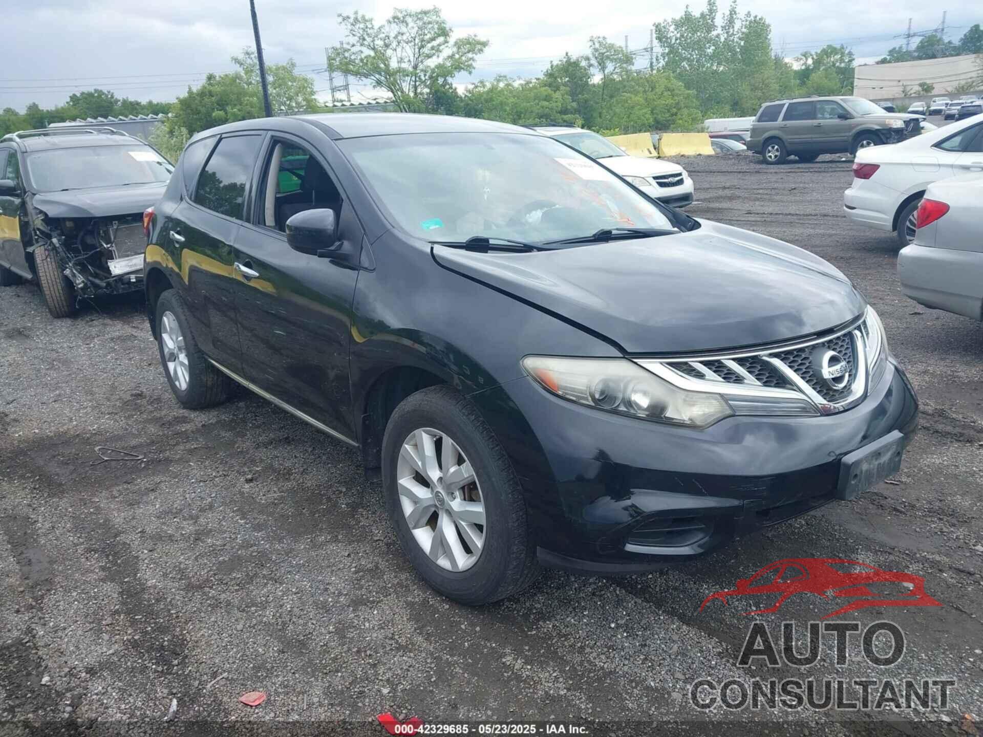 NISSAN MURANO 2011 - JN8AZ1MW9BW151048