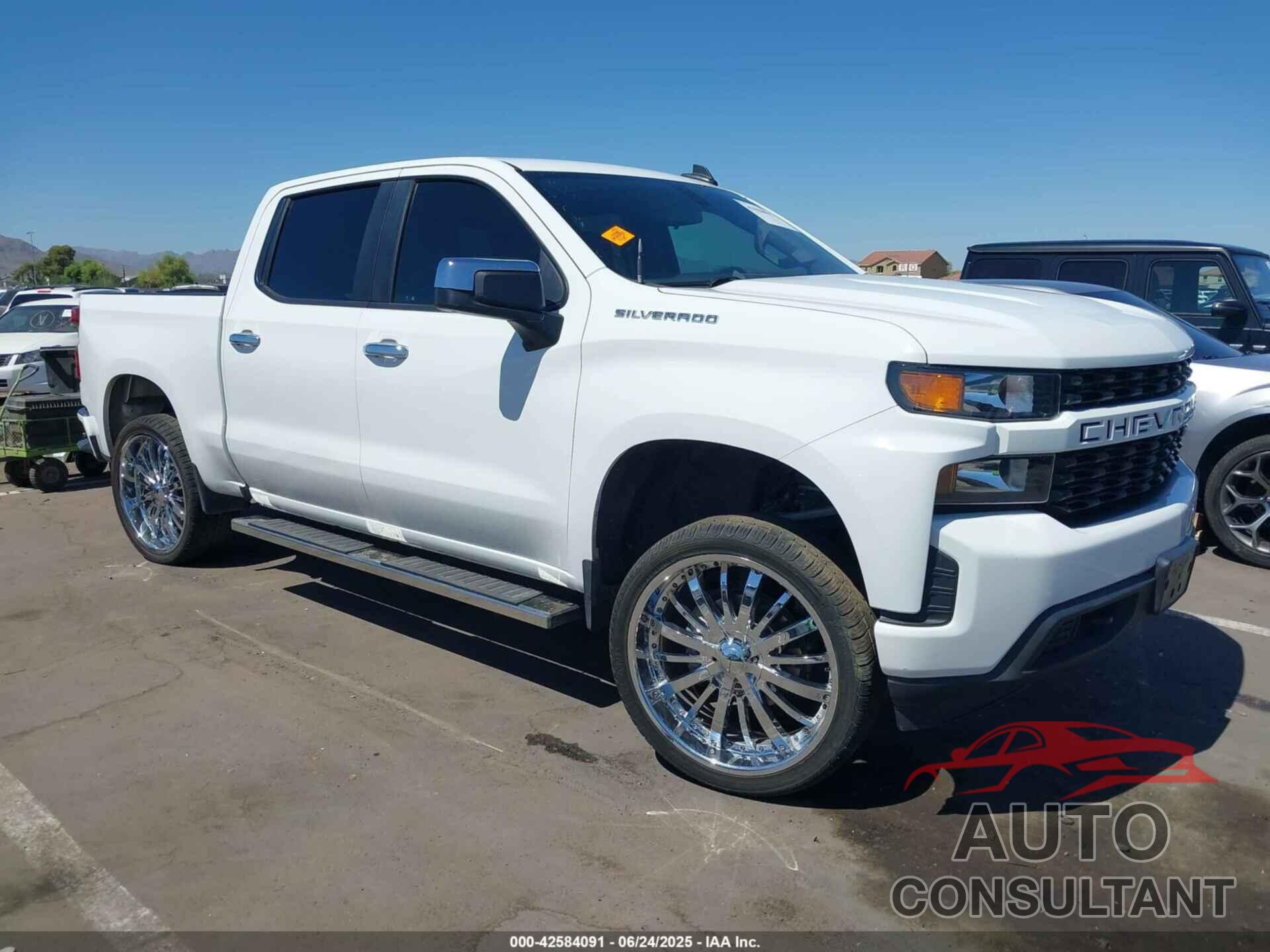 CHEVROLET SILVERADO 1500 2021 - 3GCPWBEK4MG232170