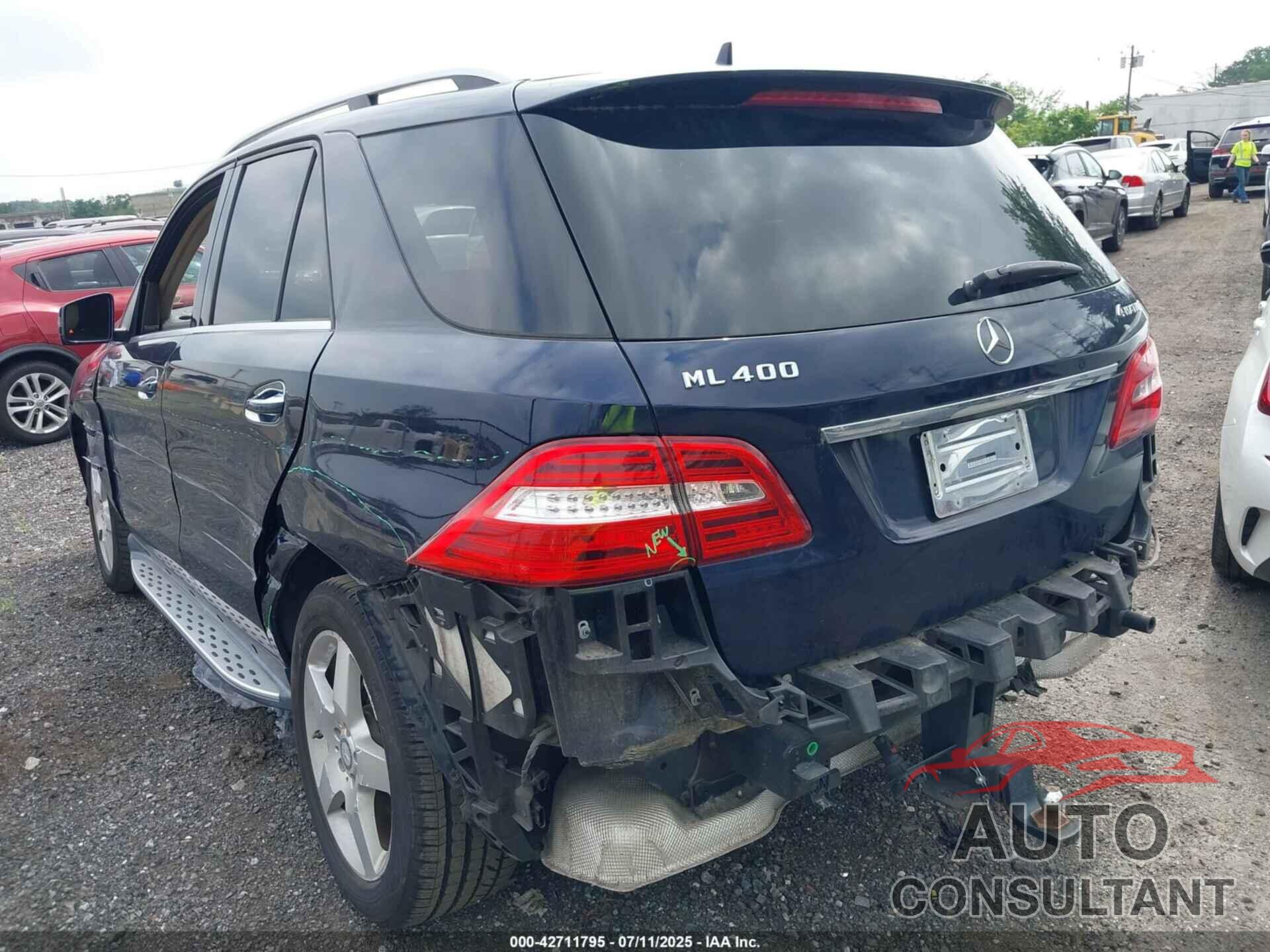 MERCEDES-BENZ ML 400 2015 - 4JGDA5GB3FA460383