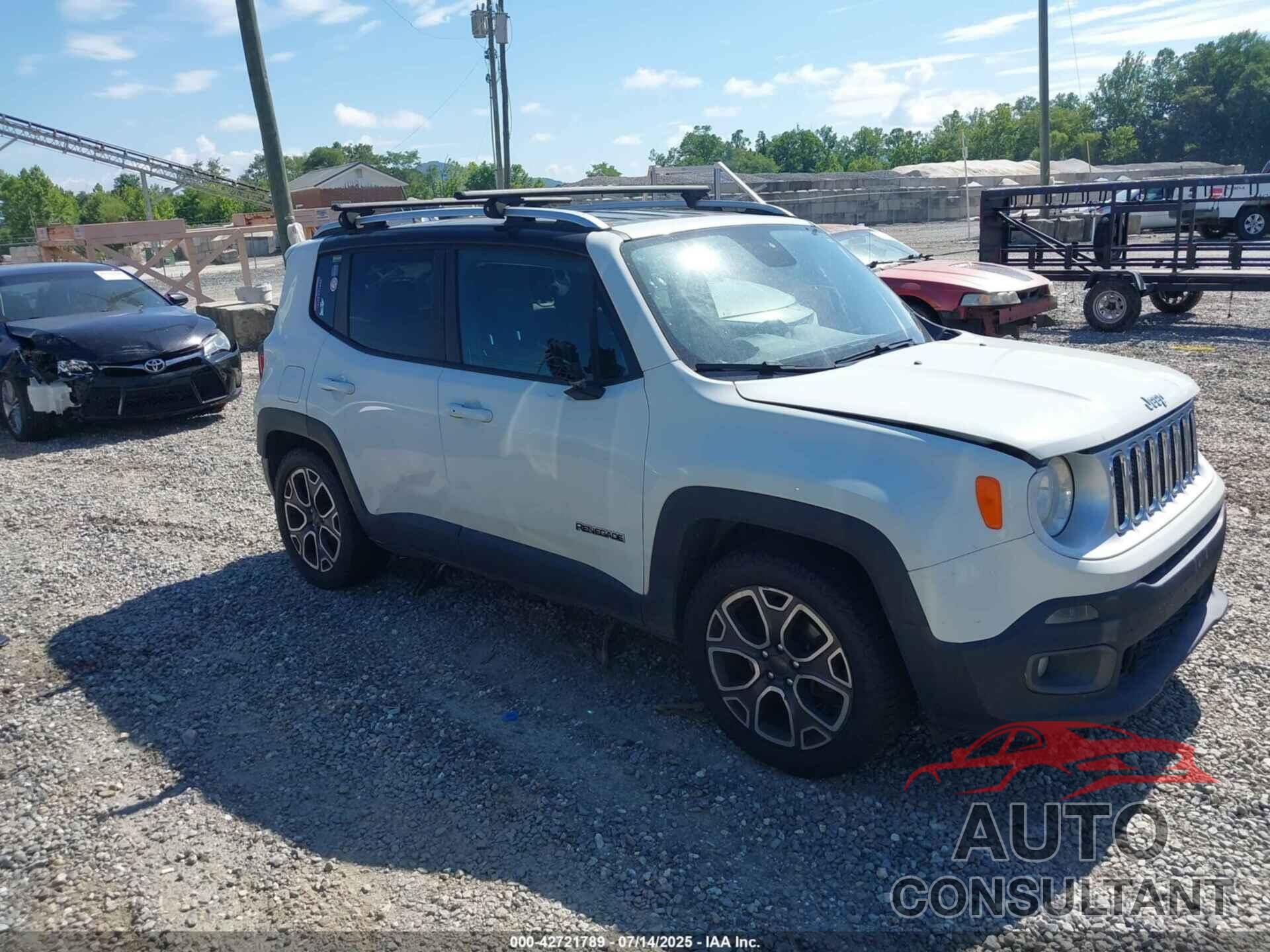 JEEP RENEGADE 2016 - ZACCJADTXGPC88957