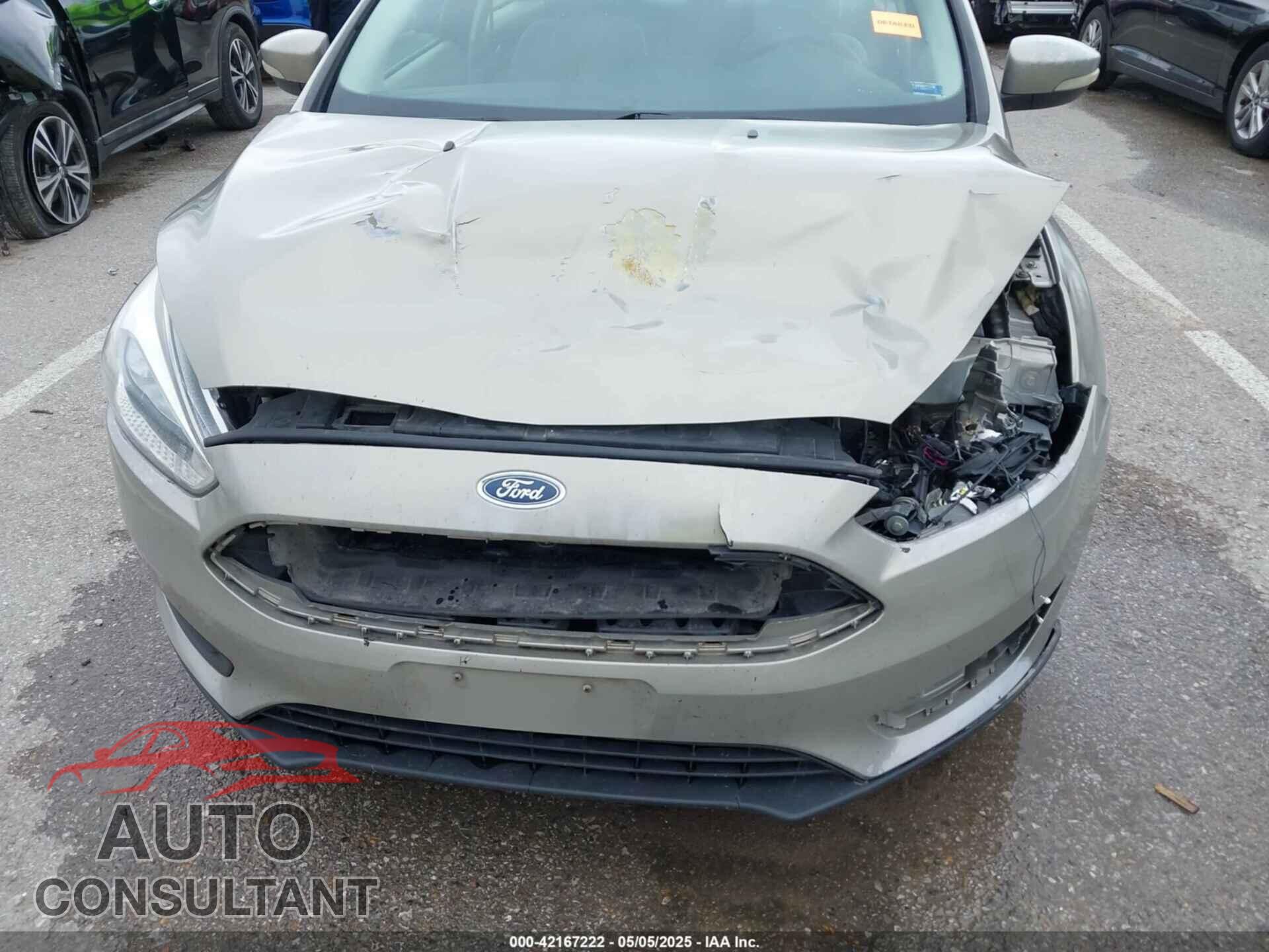 FORD FOCUS 2016 - 1FADP3F26GL332224