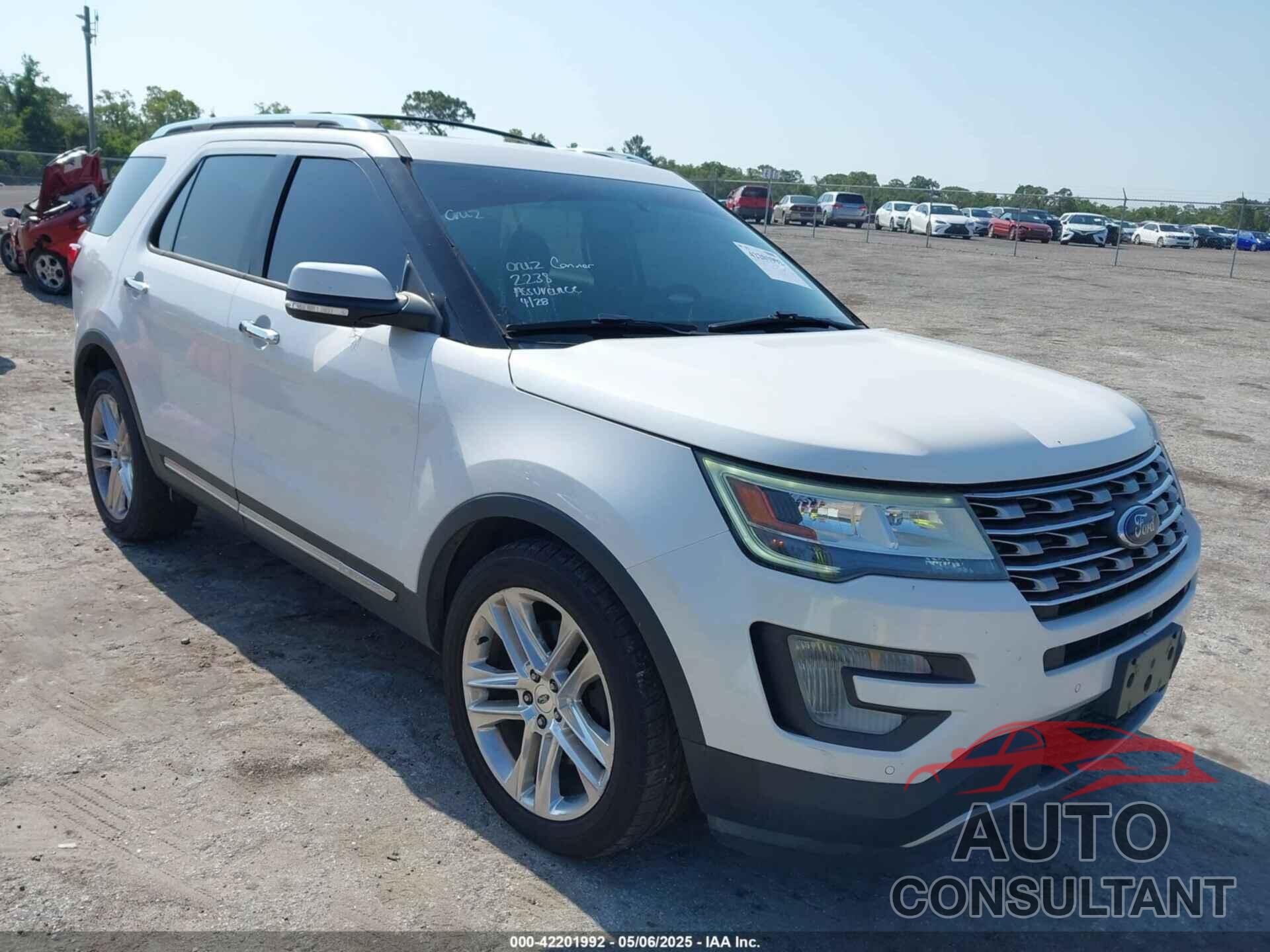 FORD EXPLORER 2017 - 1FM5K7FH5HGA48341