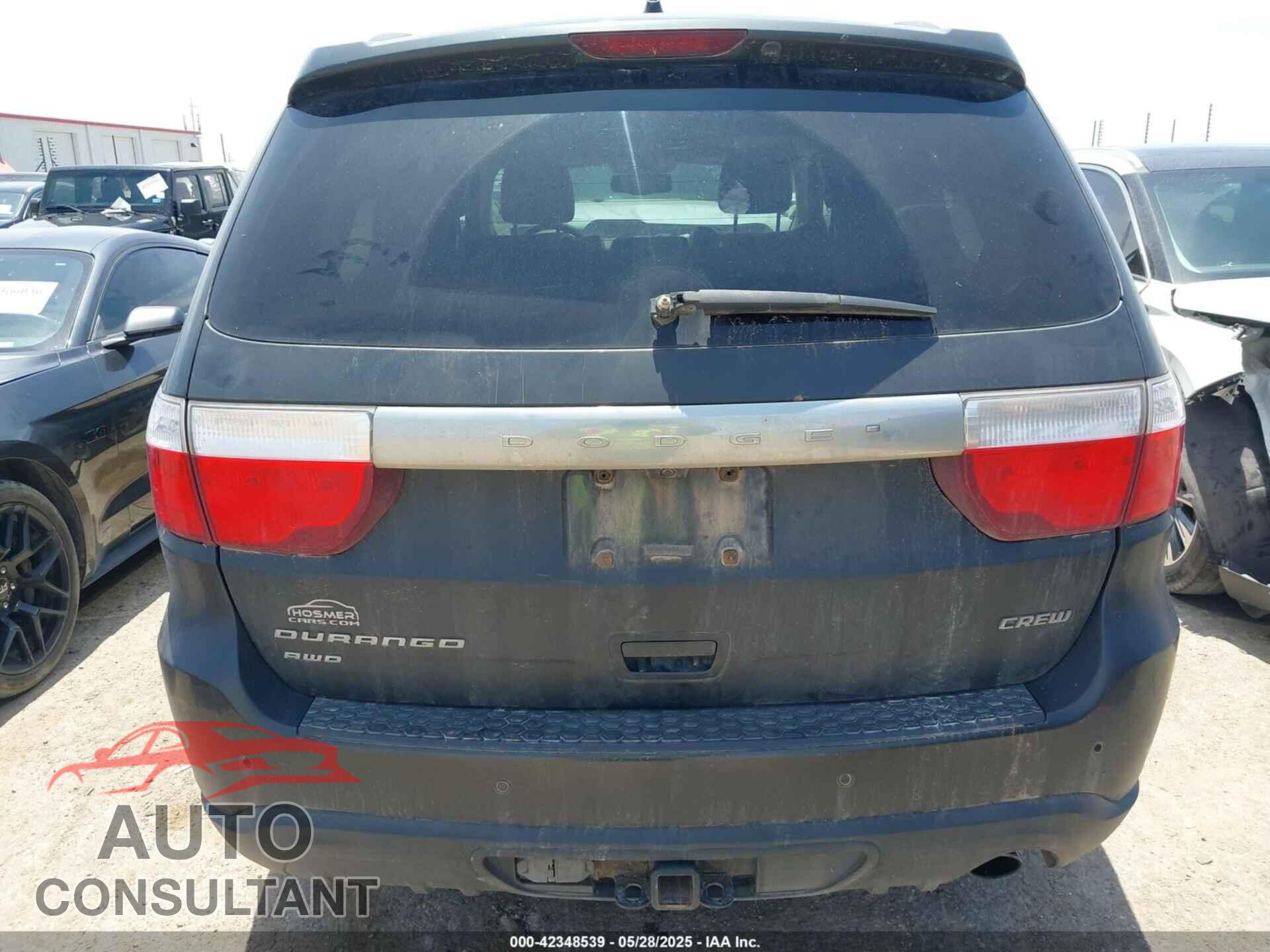 DODGE DURANGO 2011 - 1D4RE4GG1BC647496