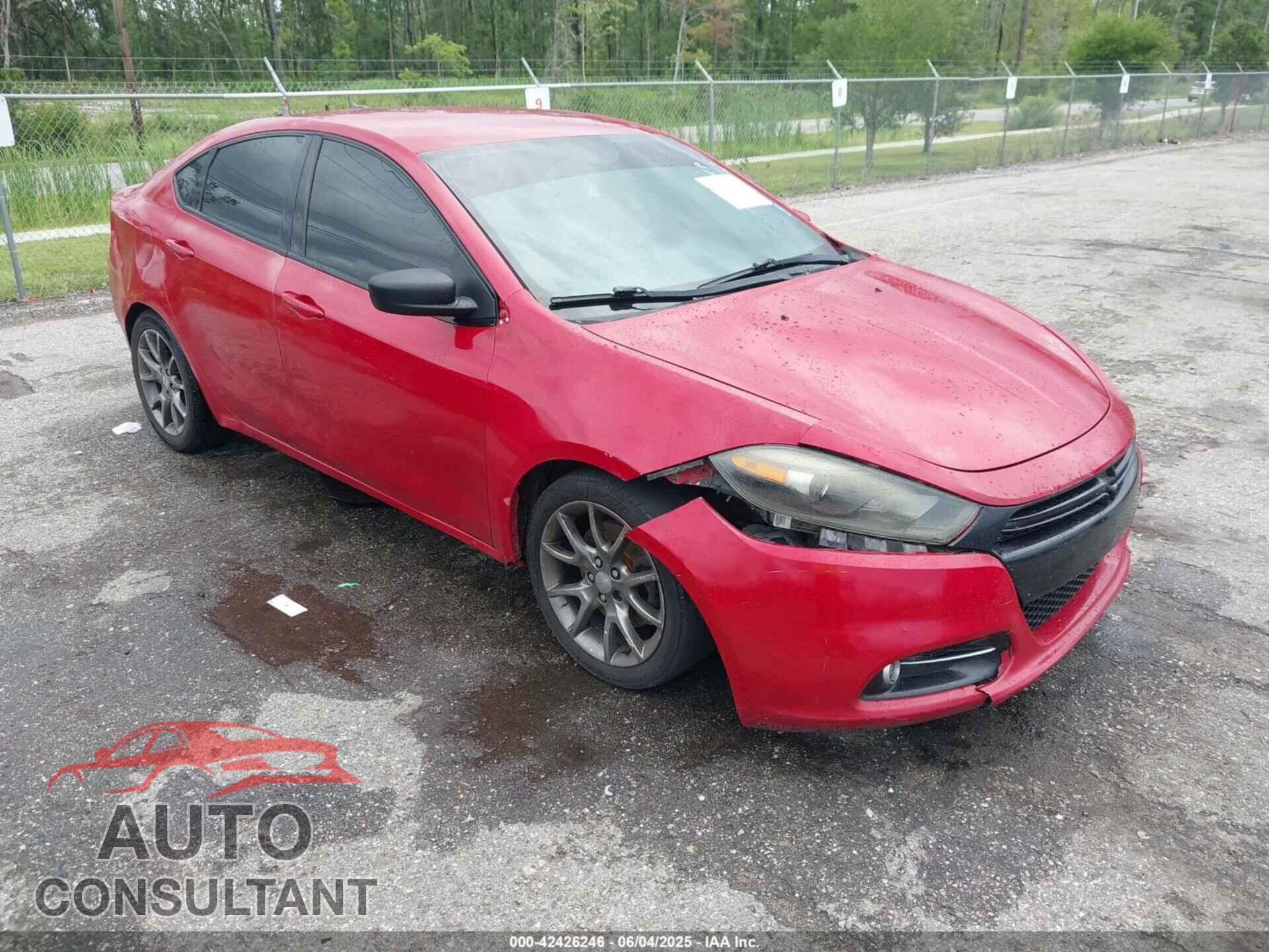 DODGE DART 2014 - 1C3CDFBB3ED671718