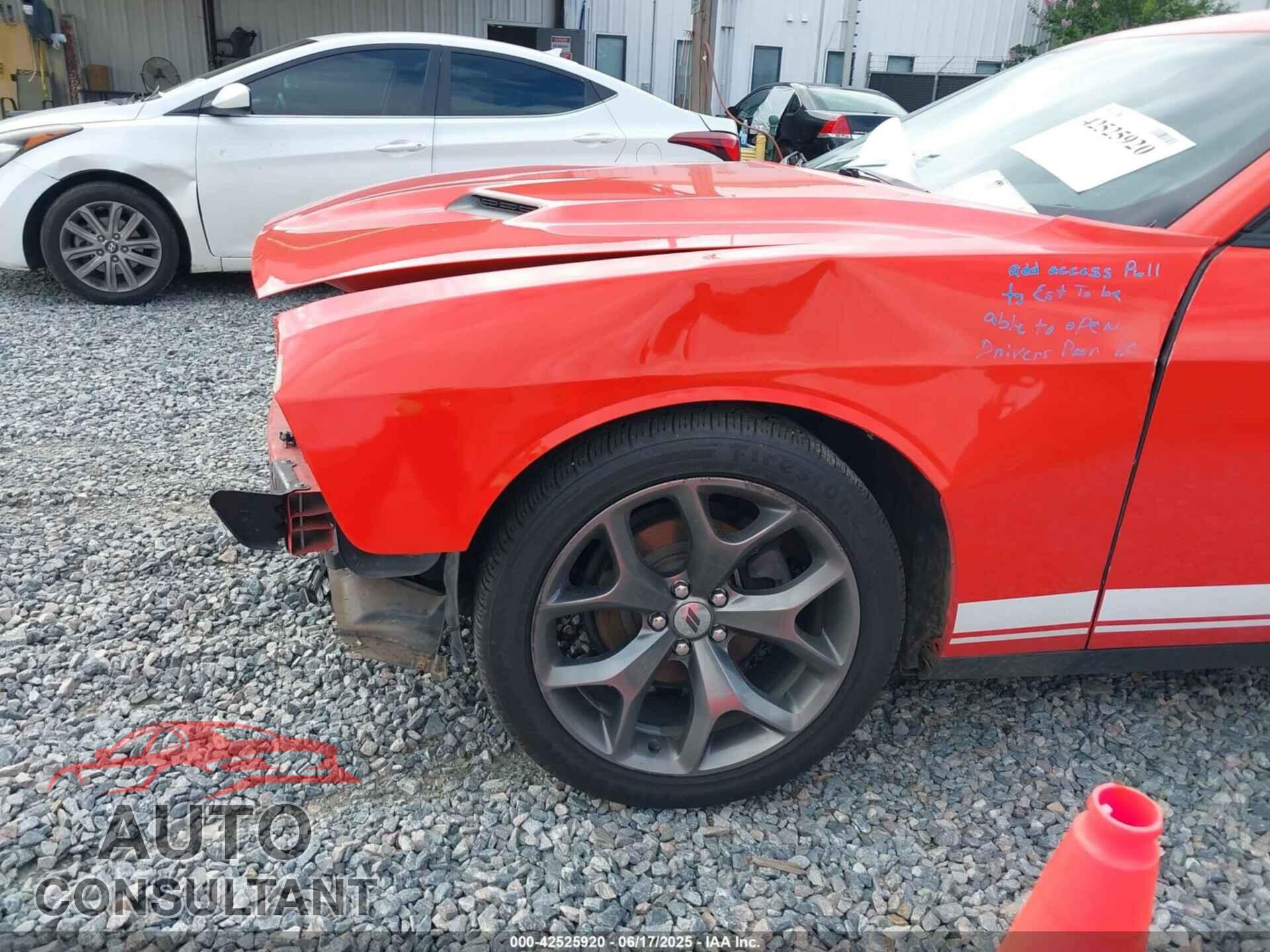 DODGE CHALLENGER 2017 - 2C3CDZAGXHH542137