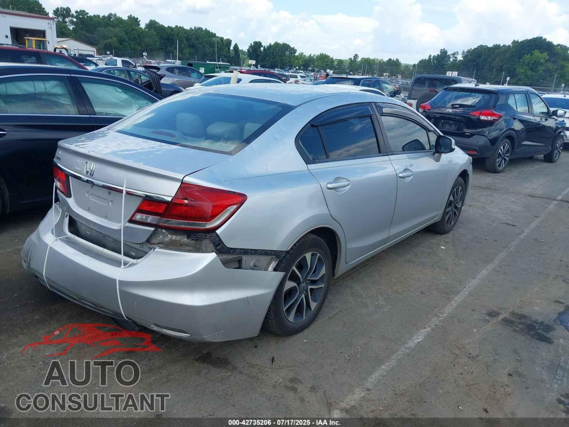 HONDA CIVIC 2013 - 19XFB2F94DE089803