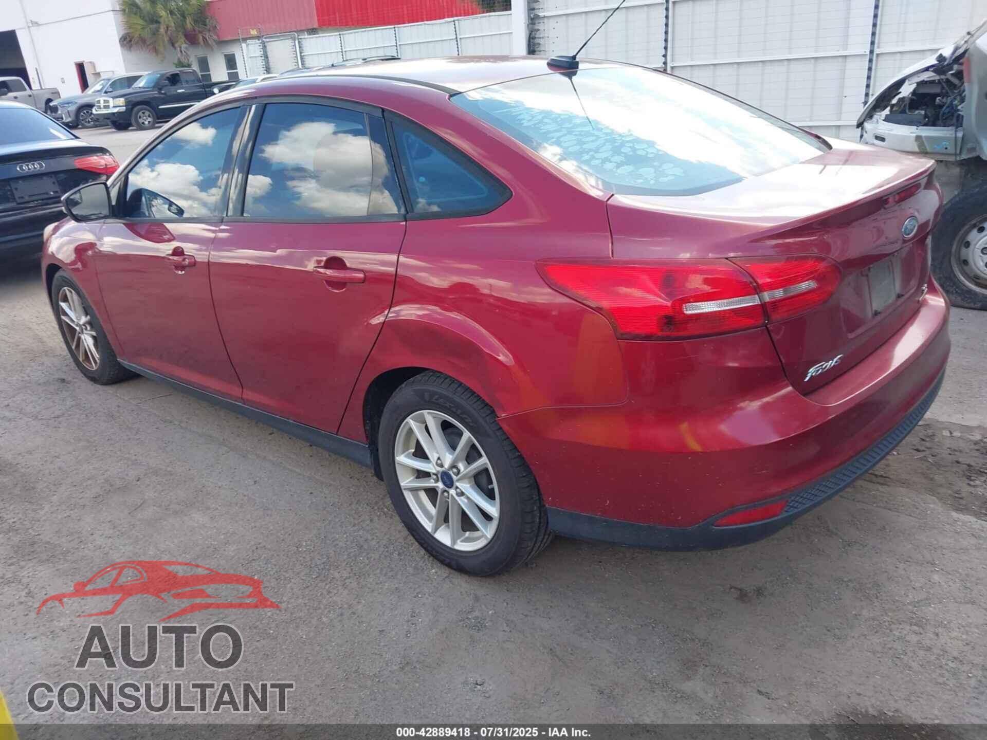 FORD FOCUS 2016 - 1FADP3F28GL236546