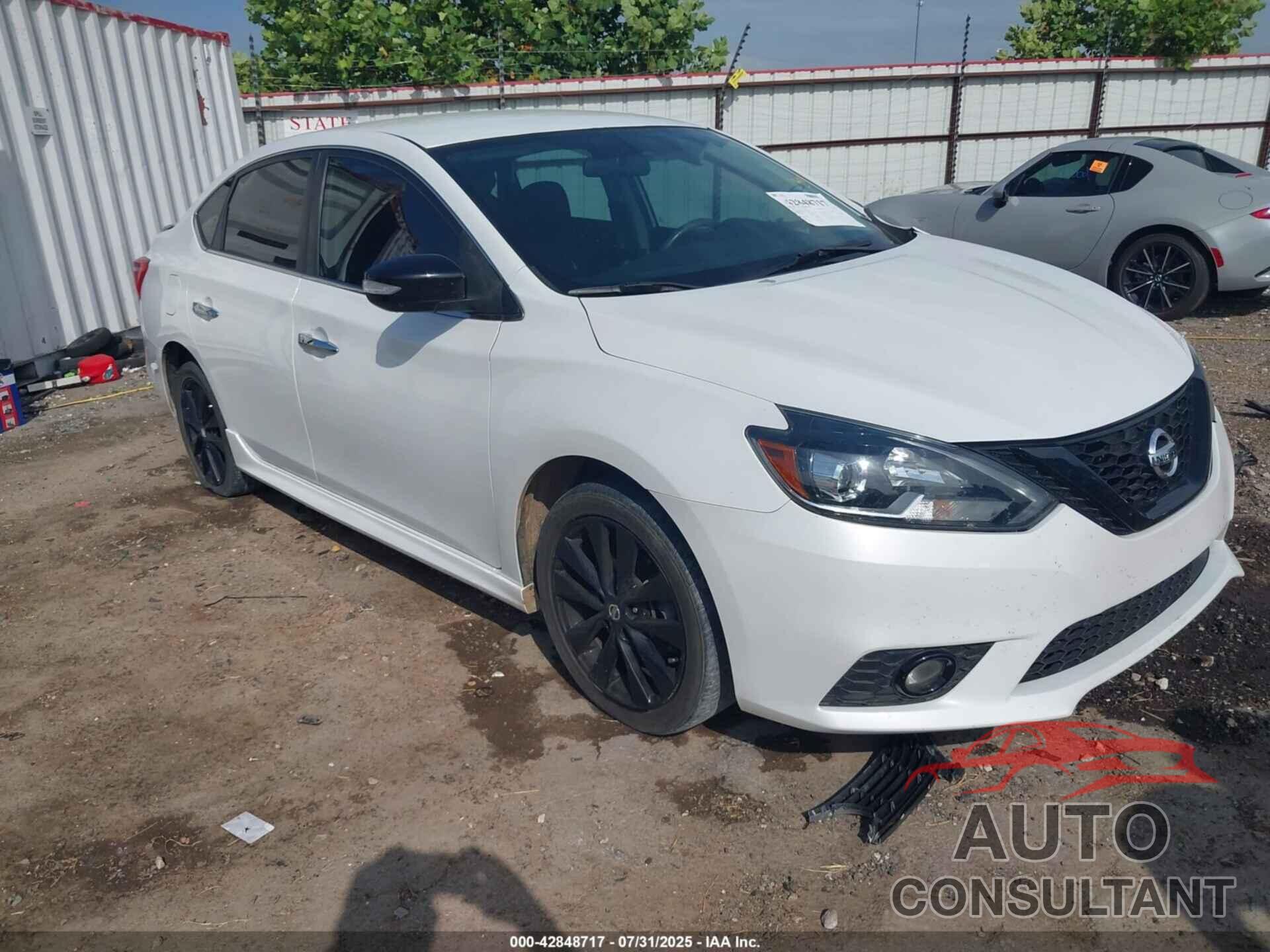 NISSAN SENTRA 2018 - 3N1AB7AP2JY241295