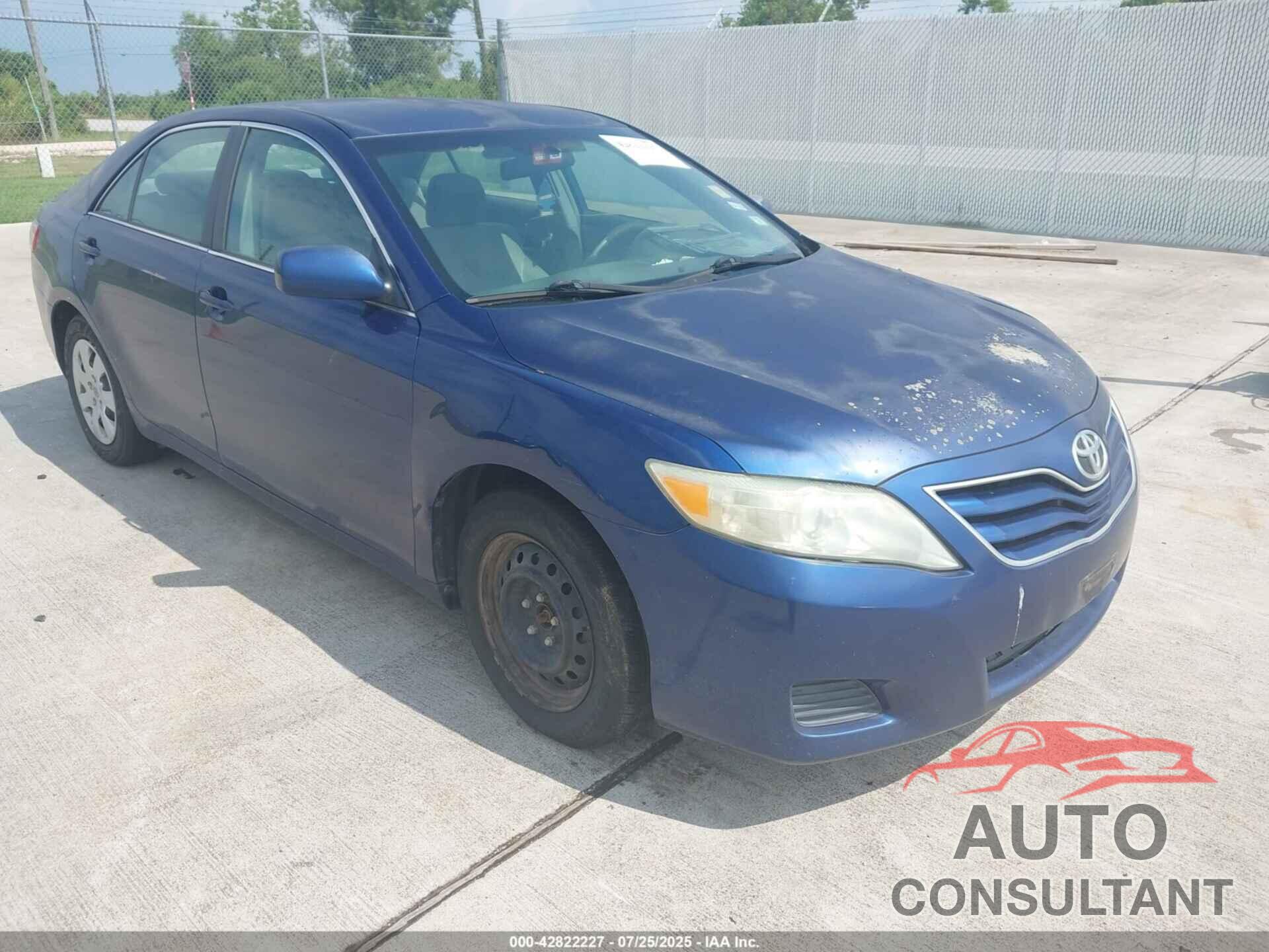 TOYOTA CAMRY 2011 - 4T1BF3EK3BU627866