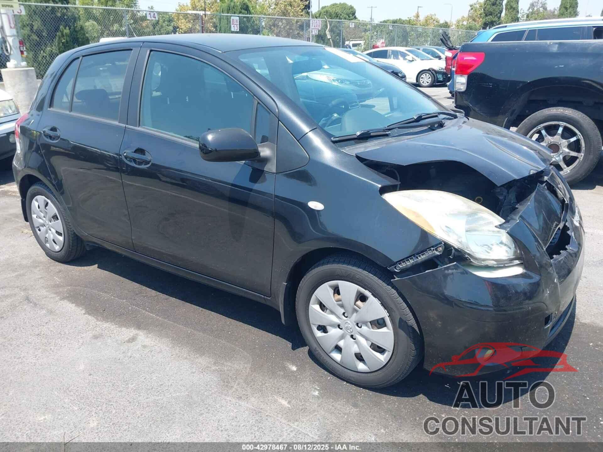 TOYOTA YARIS 2009 - JTDKT903295221291