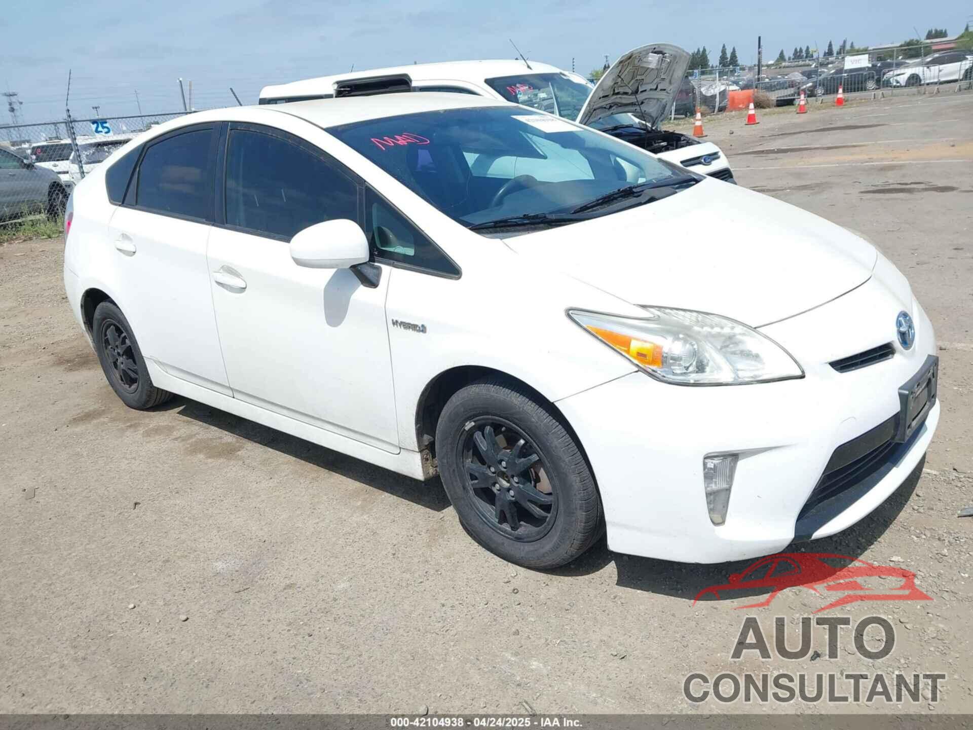 TOYOTA PRIUS 2013 - JTDKN3DU1D5644091