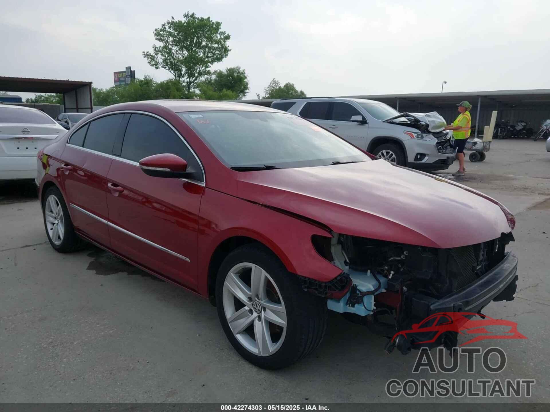 VOLKSWAGEN CC 2013 - WVWBN7AN7DE564427