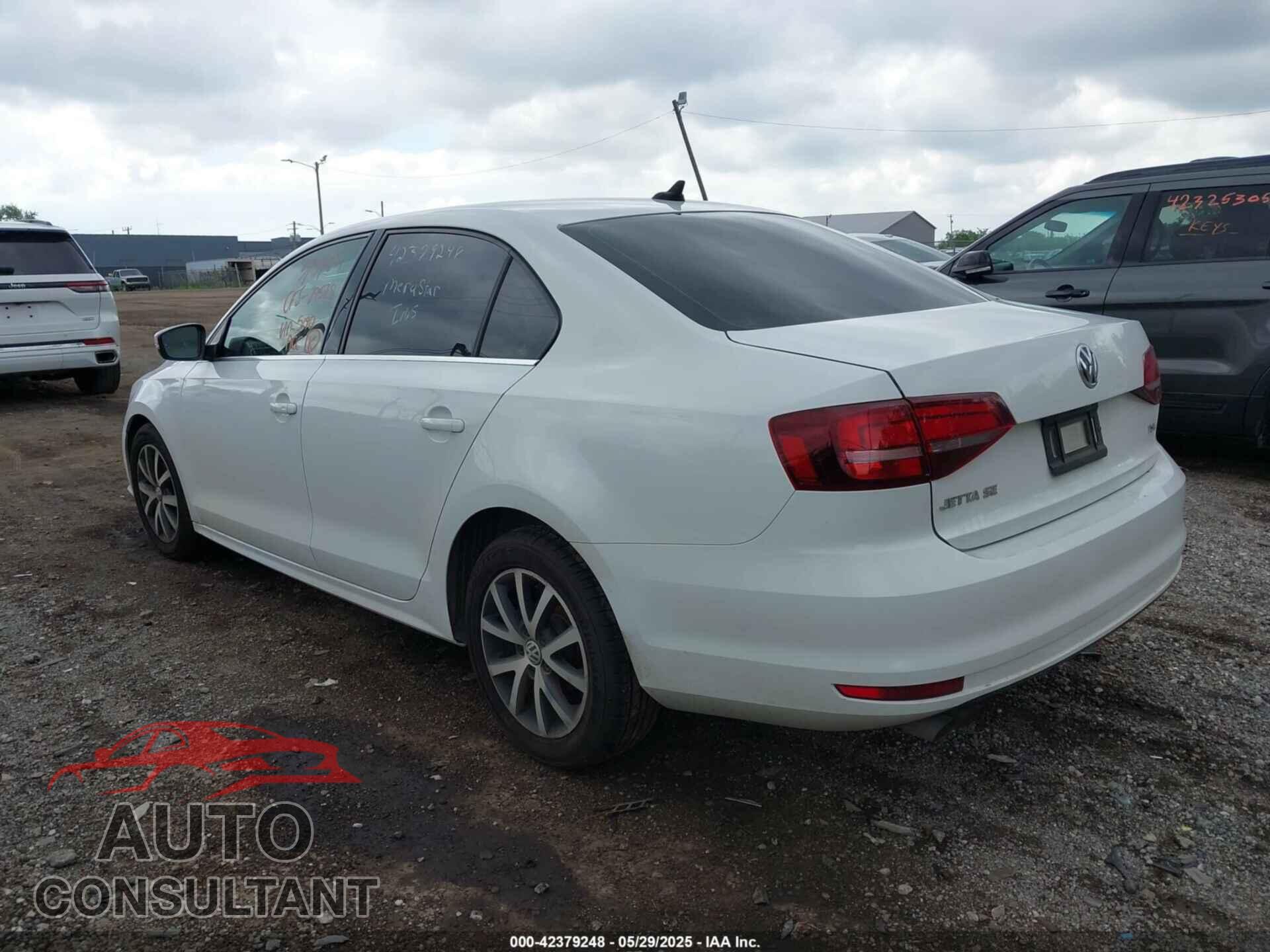 VOLKSWAGEN JETTA 2017 - 3VWDB7AJ8HM255190