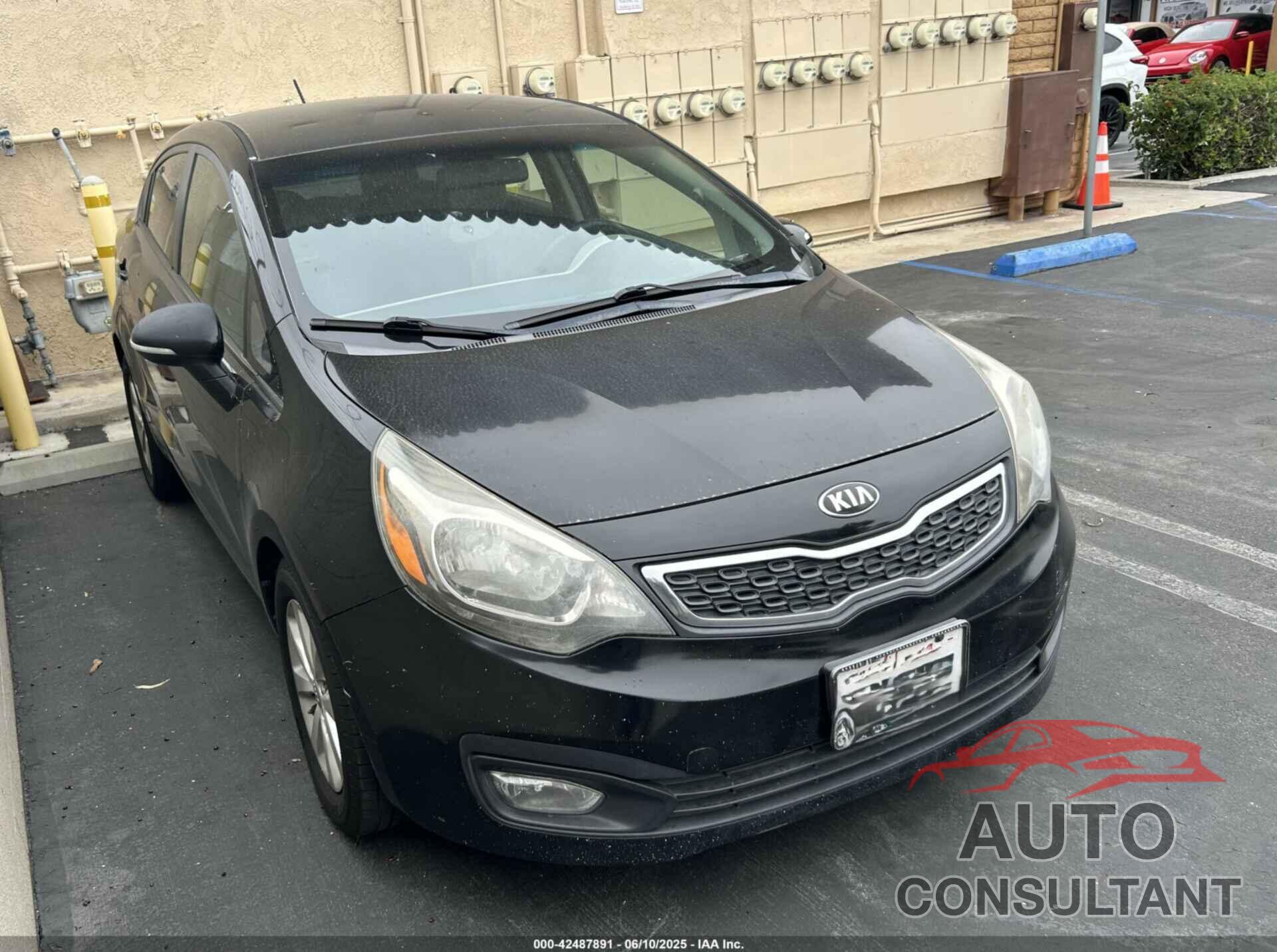 KIA RIO 2013 - KNADN4A3XD6150037