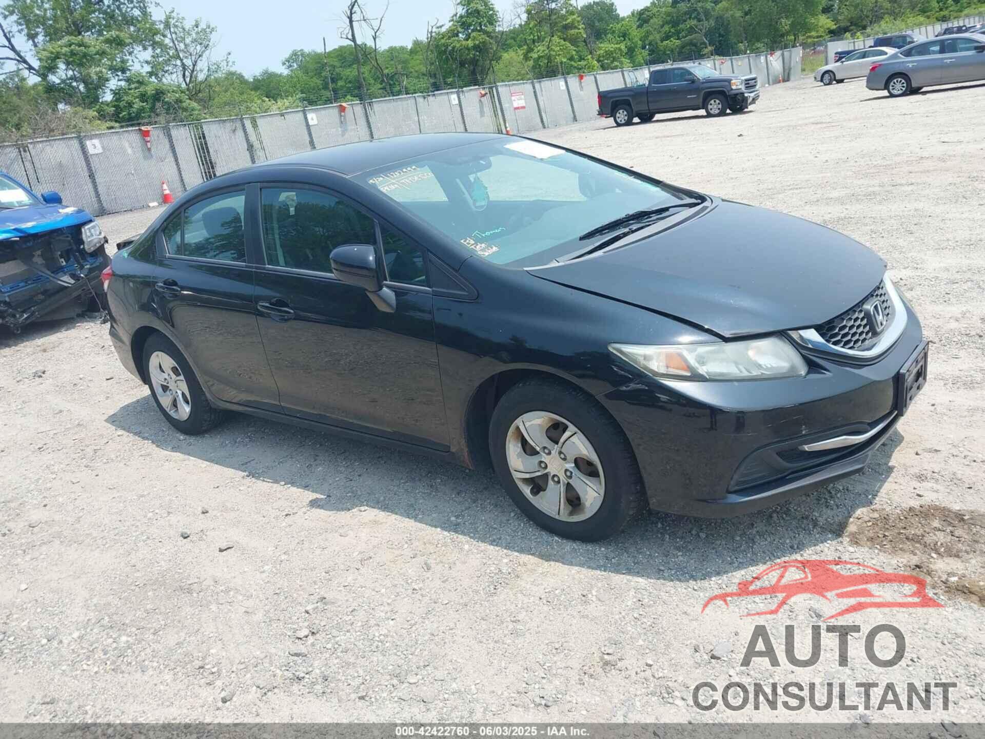 HONDA CIVIC 2014 - 19XFB2F51EE216490