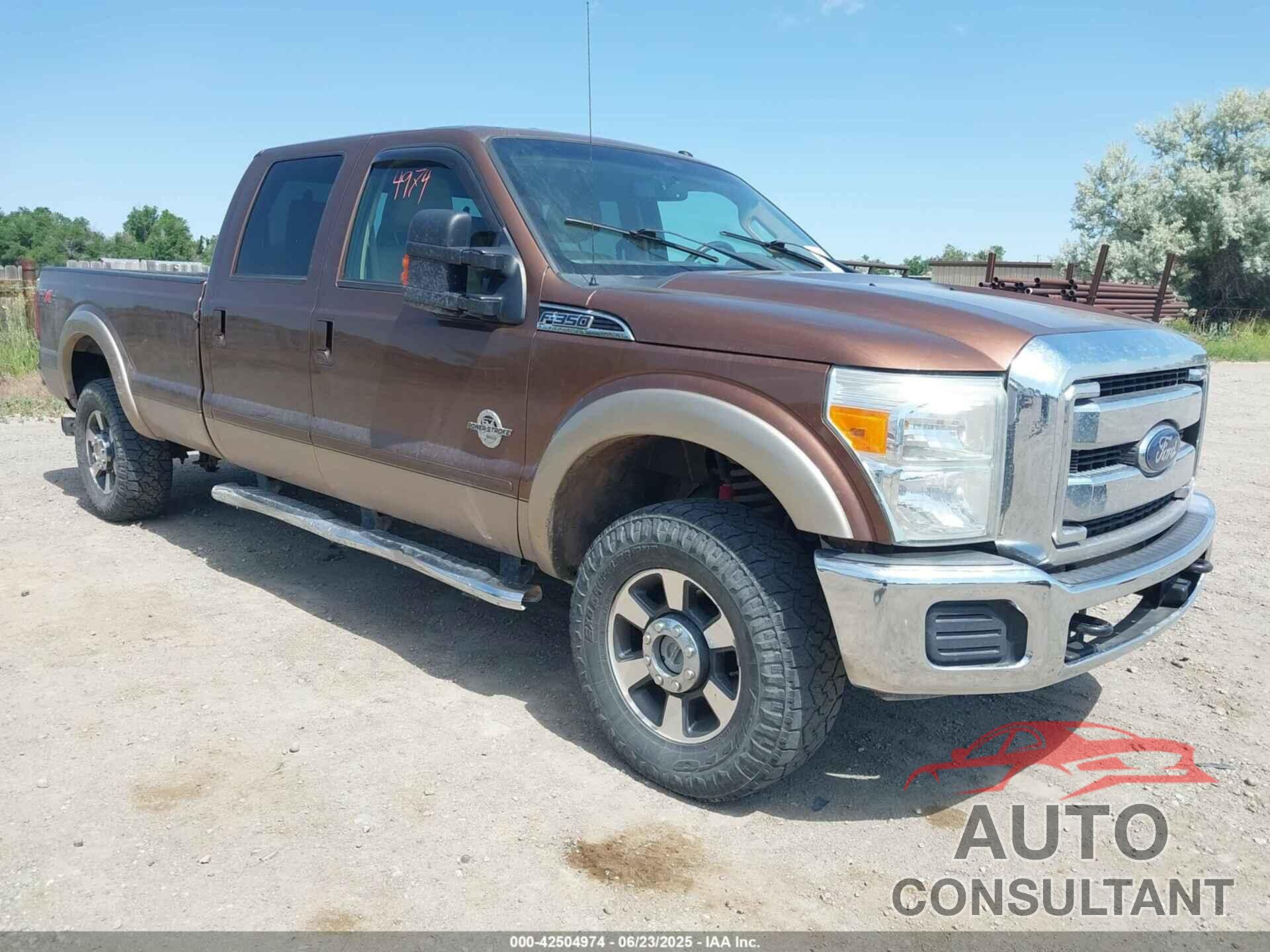 FORD F-350 2011 - 1FT8W3BT1BEB56998