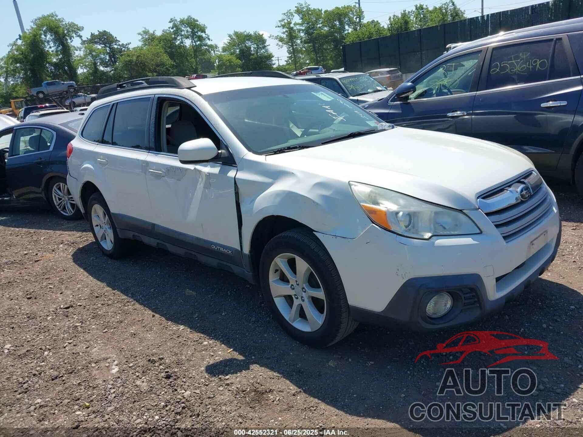 SUBARU OUTBACK 2013 - 4S4BRBCC9D3314021