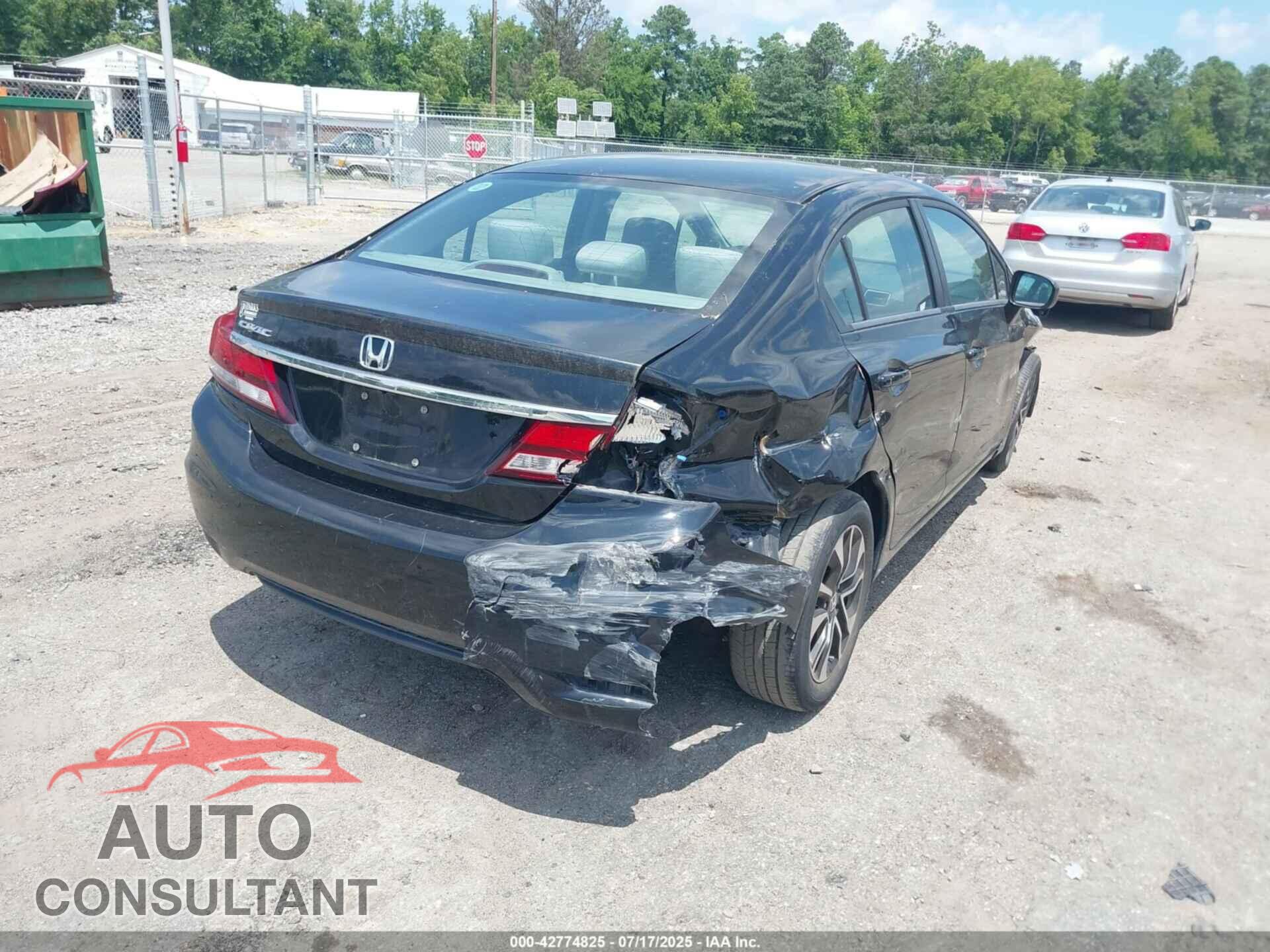 HONDA CIVIC 2015 - 19XFB2F82FE217675
