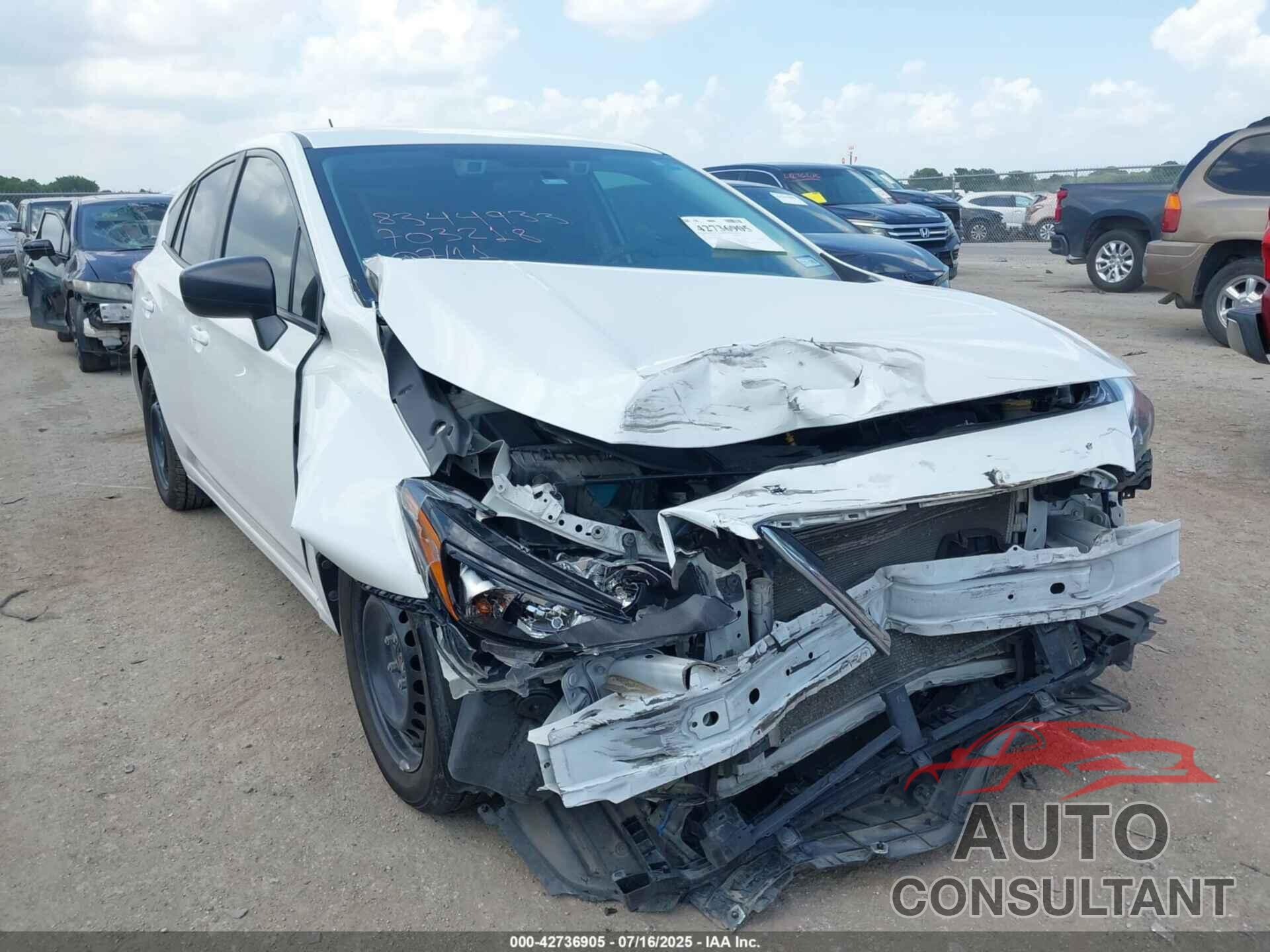 SUBARU IMPREZA 2021 - 4S3GTAB6XM3703218