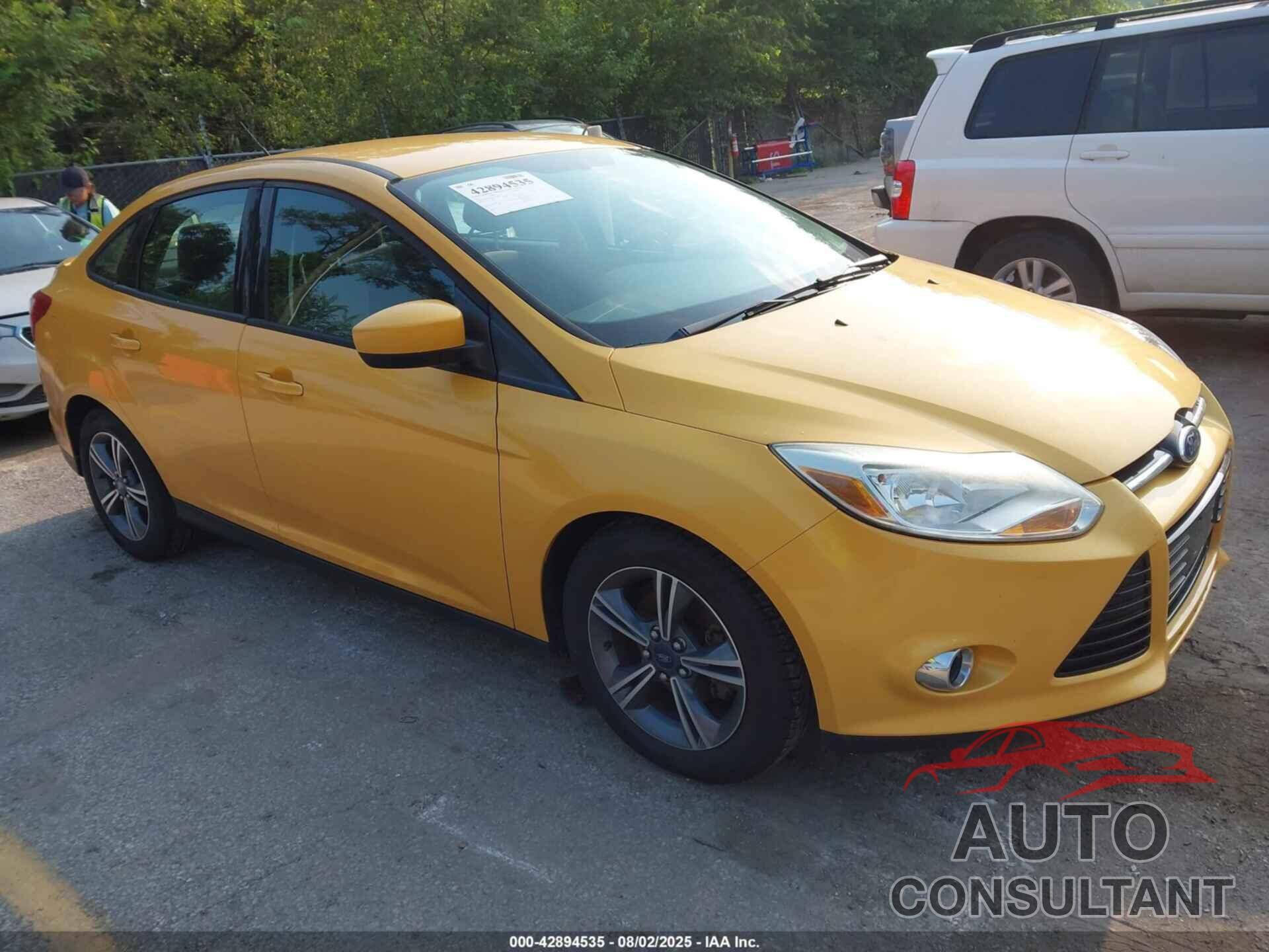FORD FOCUS 2012 - 1FAHP3F28CL312908