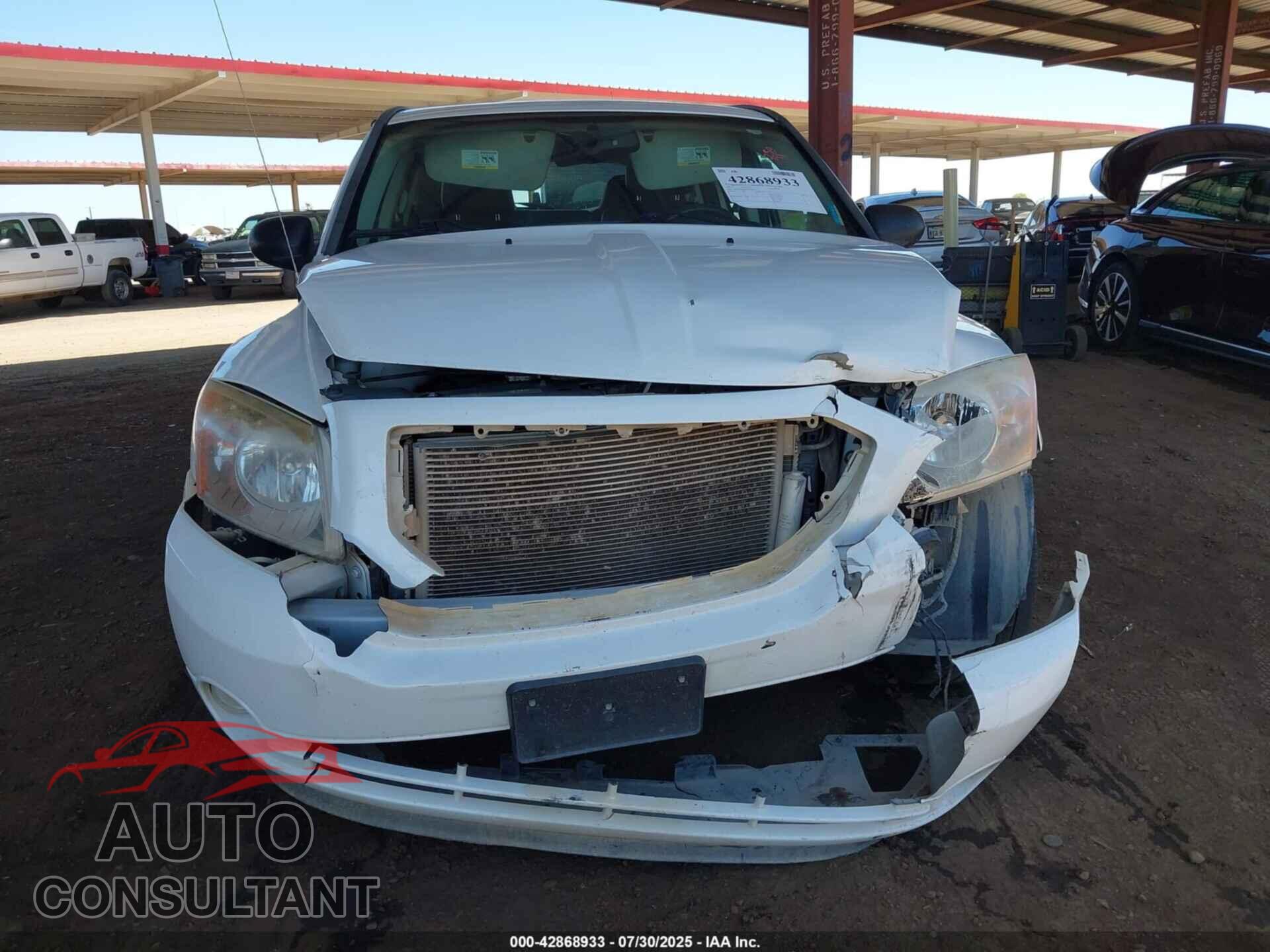 DODGE CALIBER 2011 - 1B3CB8HB8BD264639