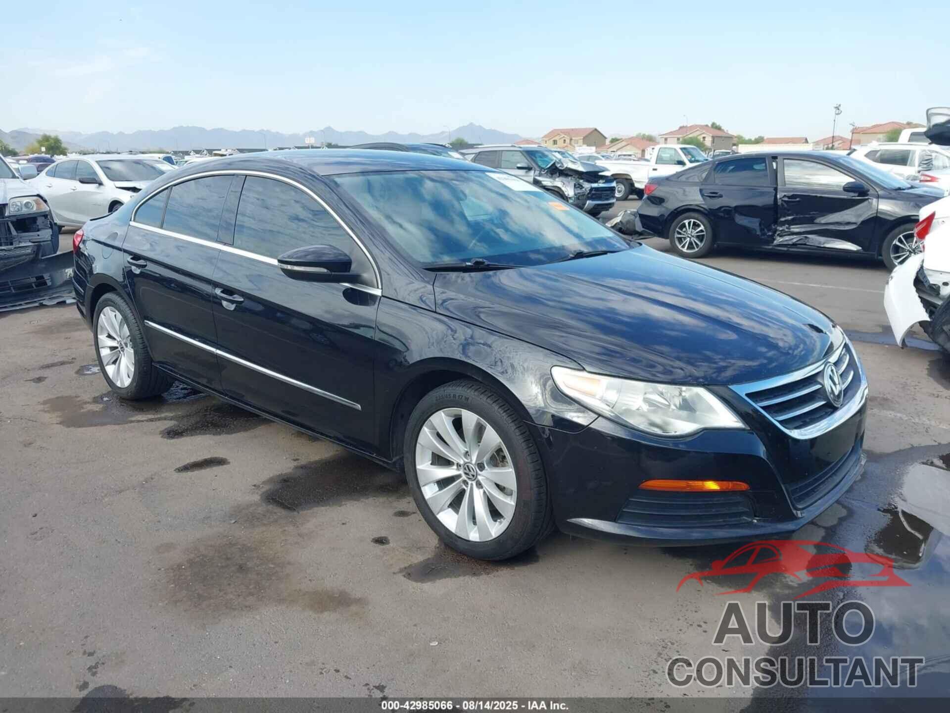 VOLKSWAGEN CC 2012 - WVWMN7AN5CE514875
